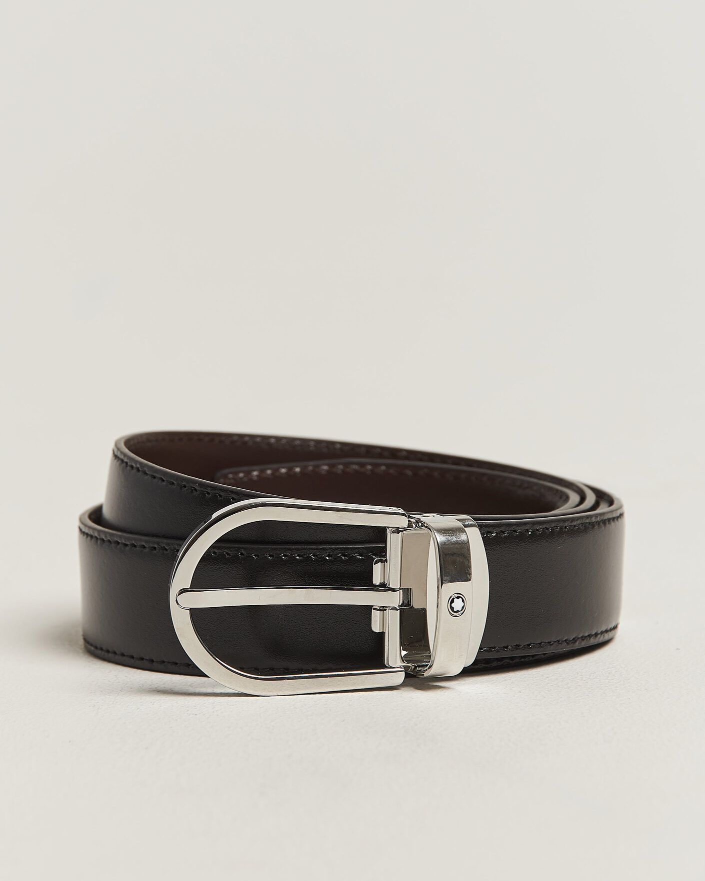 Herre | Belter | Montblanc | Meisterstück Horseshoe 30mm Reversible Belt Black/Brown
