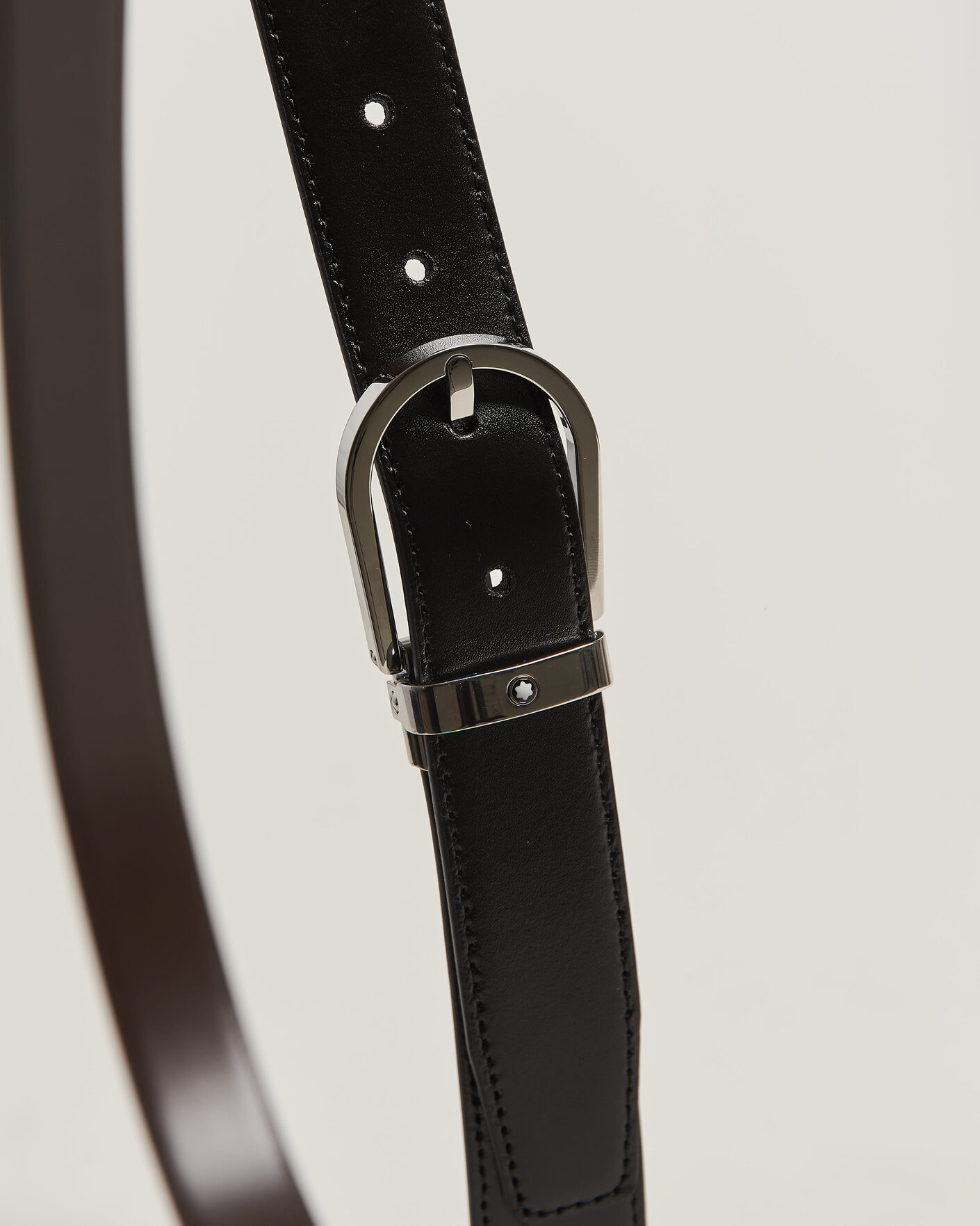 Herre | Belter | Montblanc | Meisterstück Horseshoe 30mm Reversible Belt Black/Brown