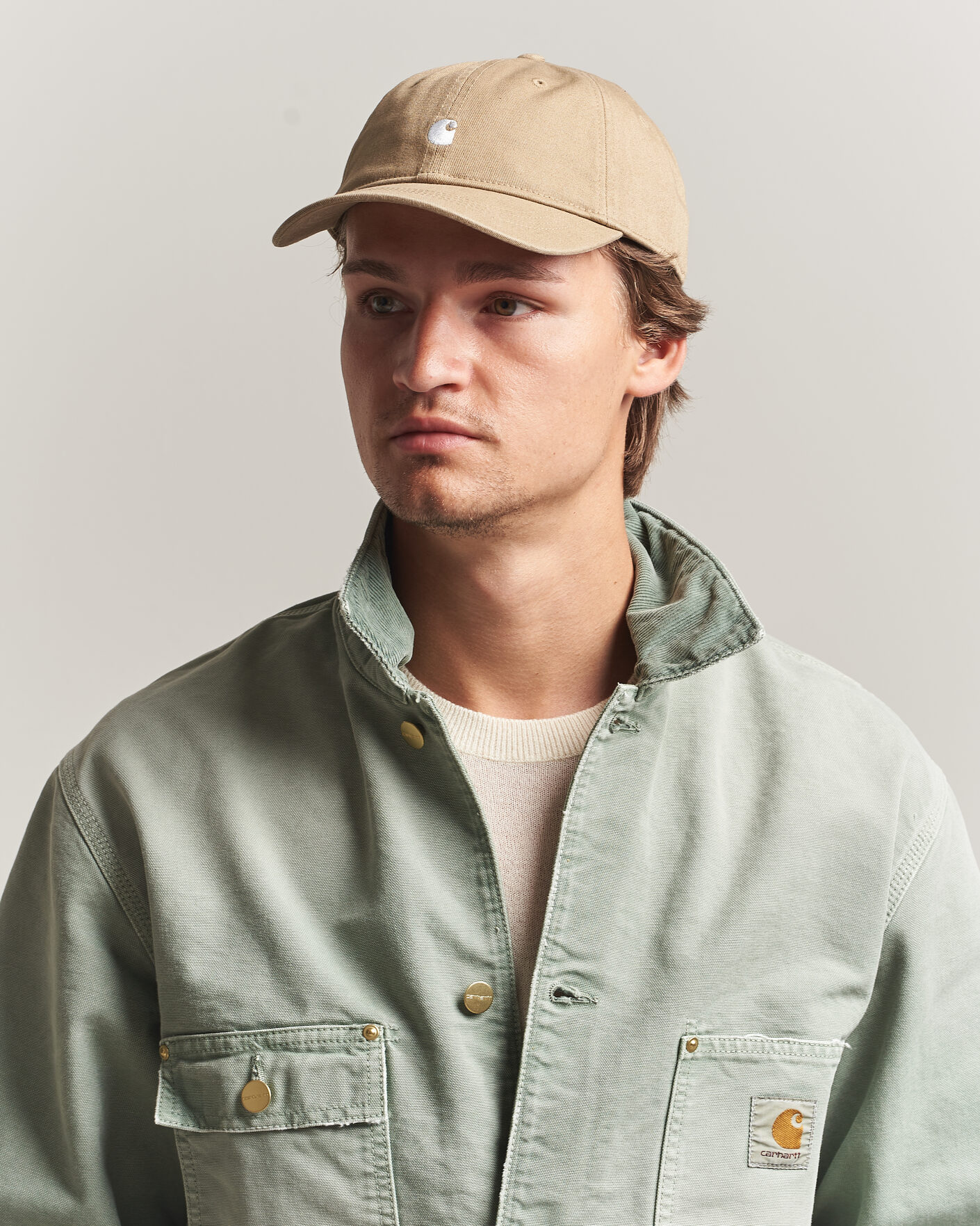 Herre | Hatter og capser | Carhartt WIP | Madison Logo Cap Leather