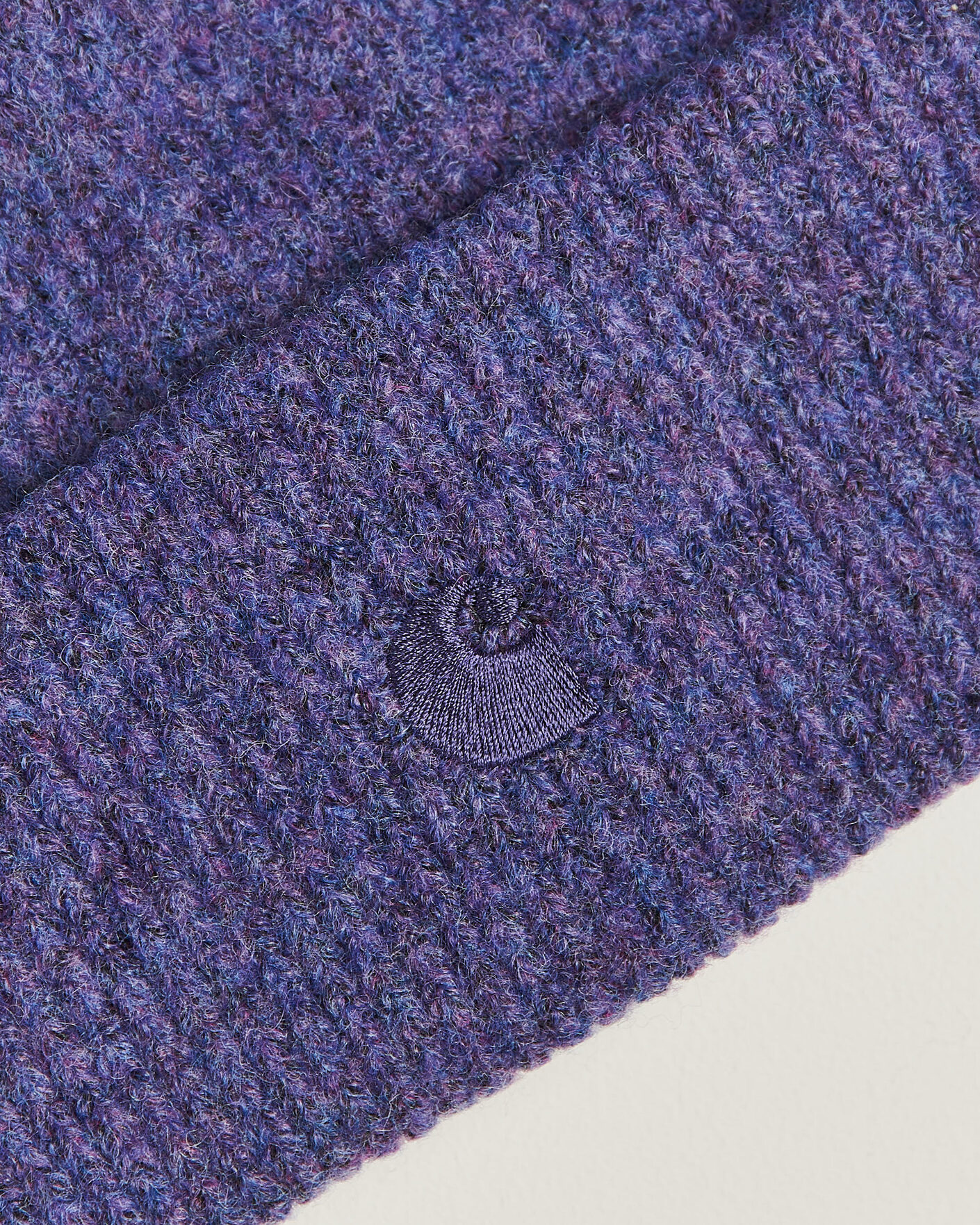 Herre | Luer | Carhartt WIP | Curtis Tonal Logo Beanie Shady Purple
