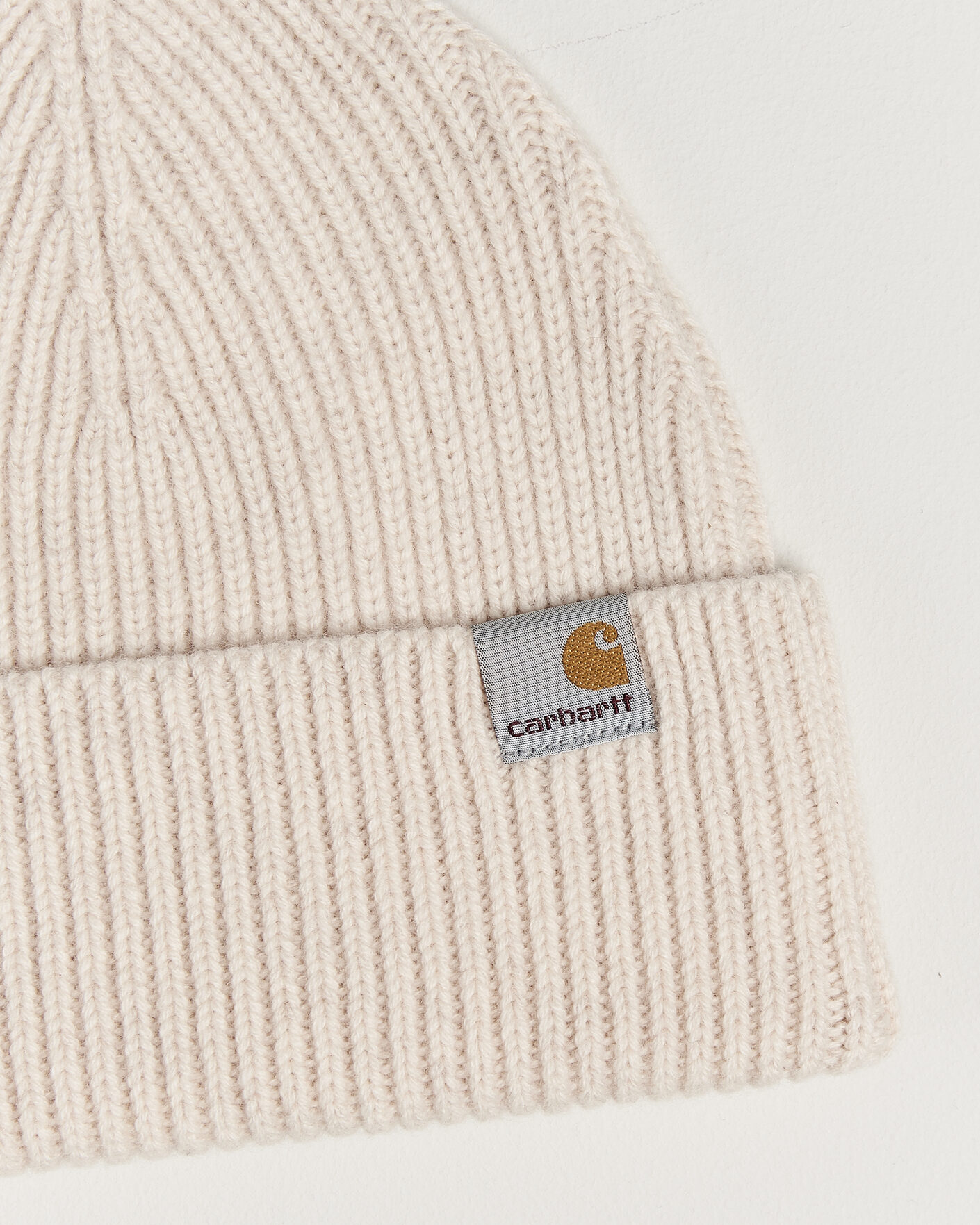 Herre | Luer | Carhartt WIP | Gabe Wool/Cashmere Beanie Fleur De Sel