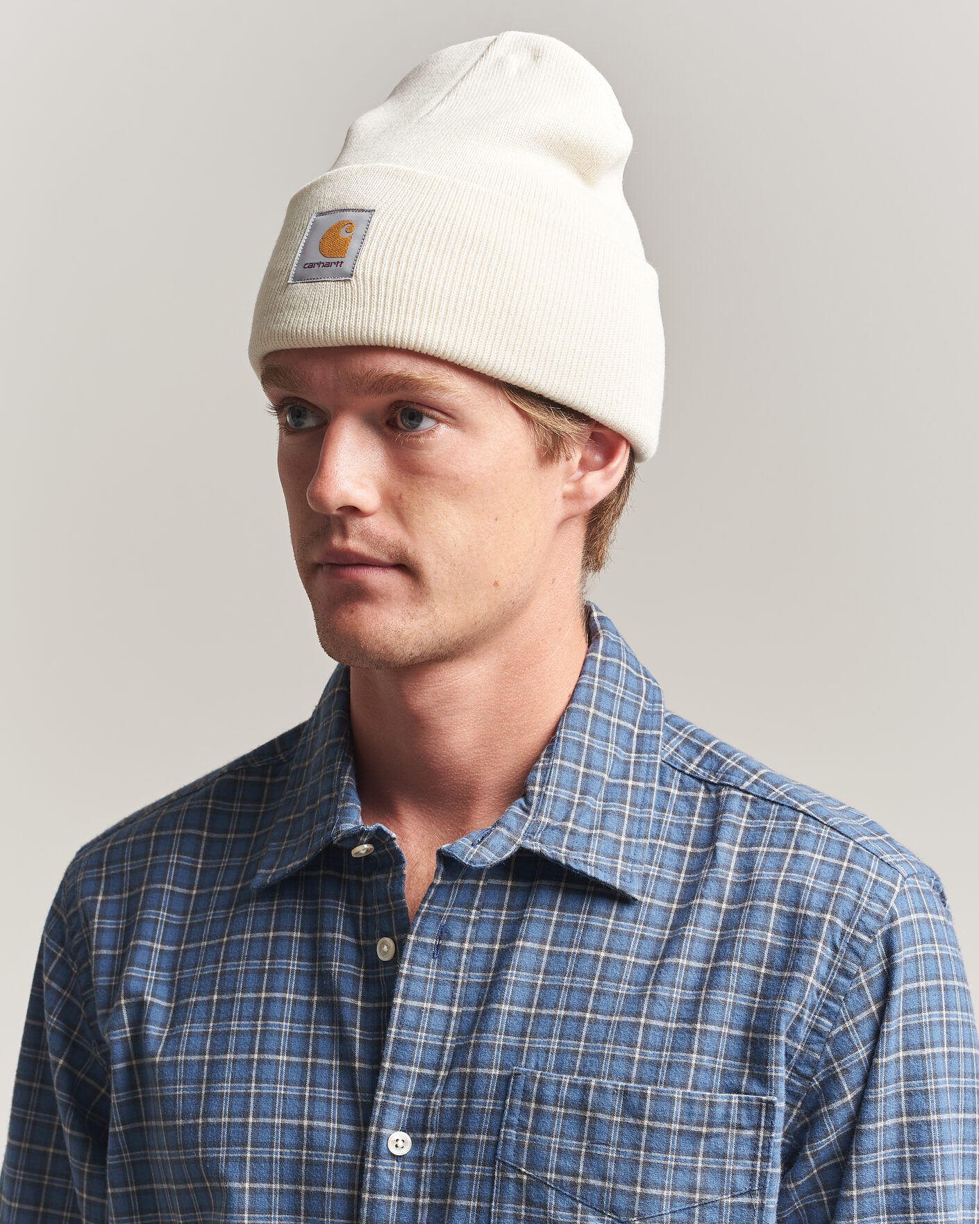 Herre | Luer | Carhartt WIP | Watch Hat Natural
