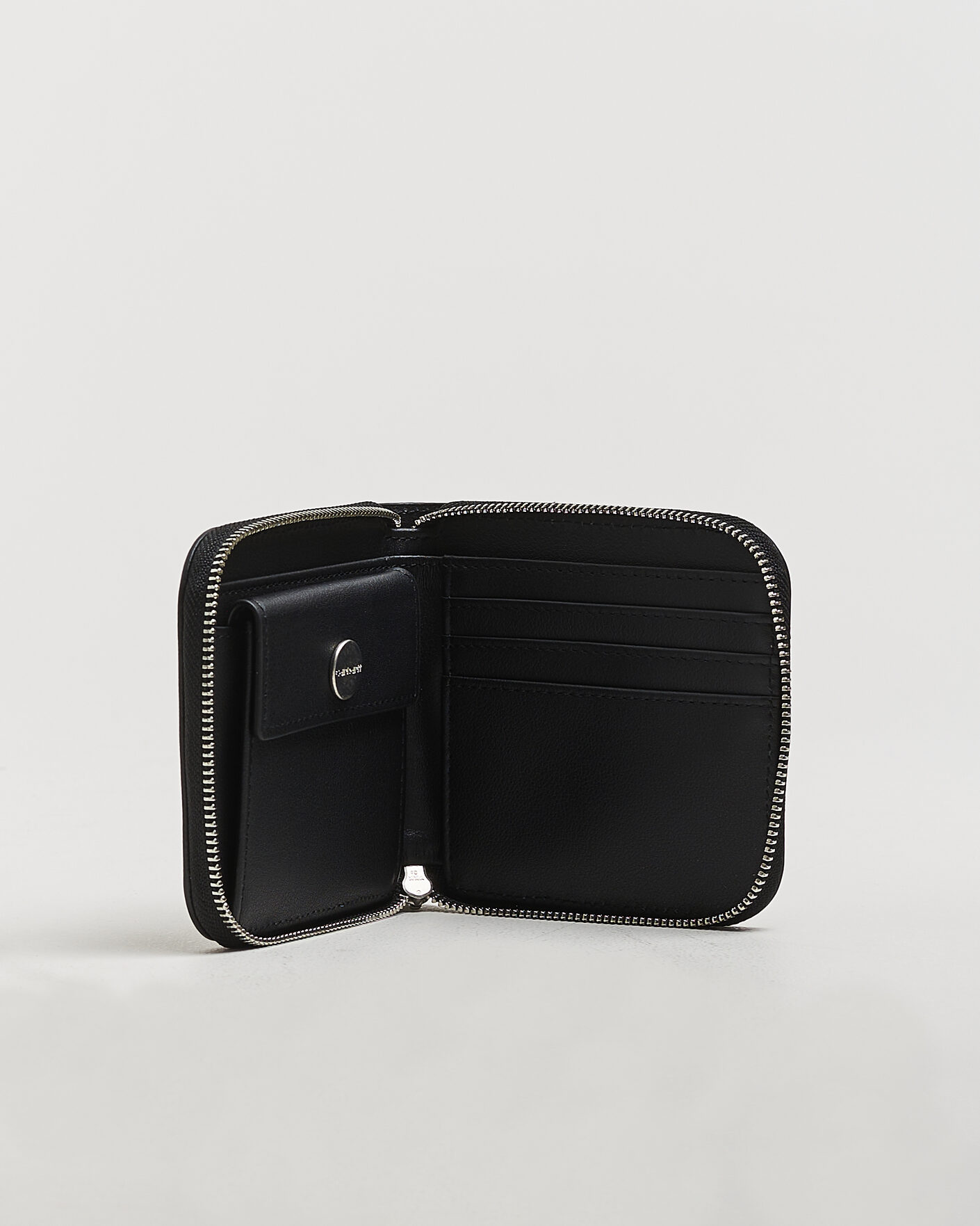 Herre | Lommebøker | Carhartt WIP | Leather Zip Wallet Black