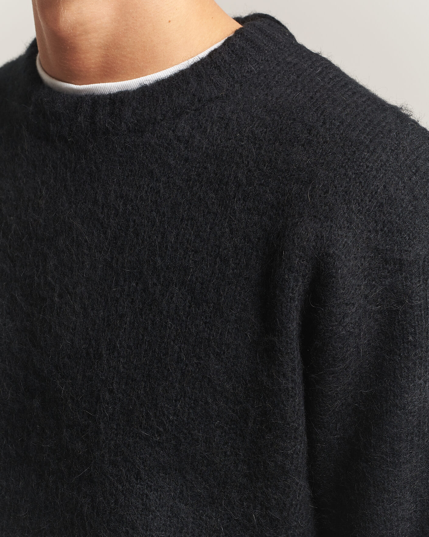 Herre | Gensere | Carhartt WIP | Merton Knitted Alpaca Sweater Black