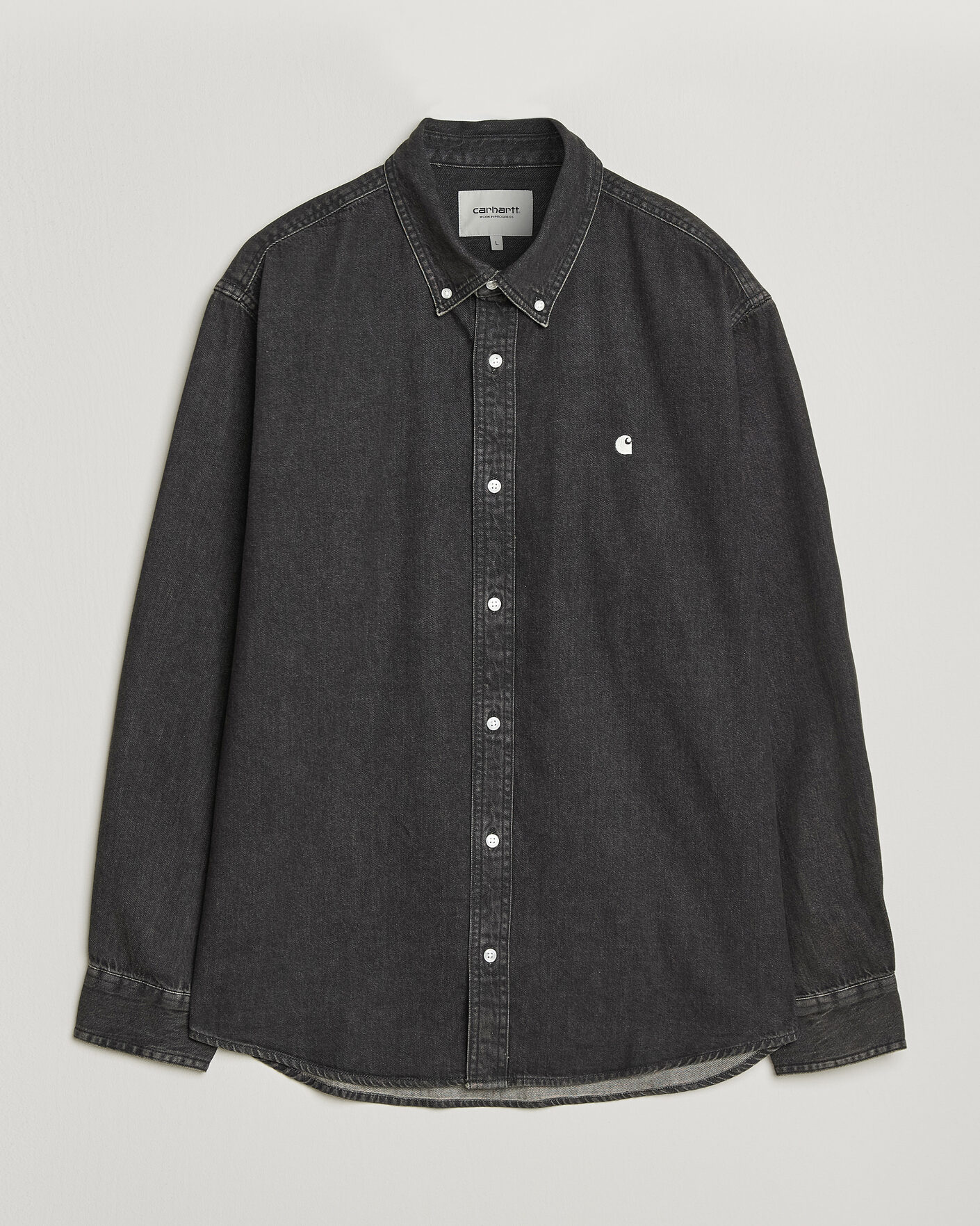 Herre | Skjorter | Carhartt WIP | Lucas Denim Shirt Black