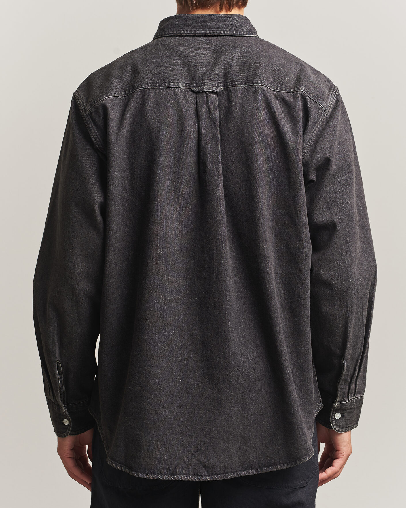 Herre | Skjorter | Carhartt WIP | Lucas Denim Shirt Black