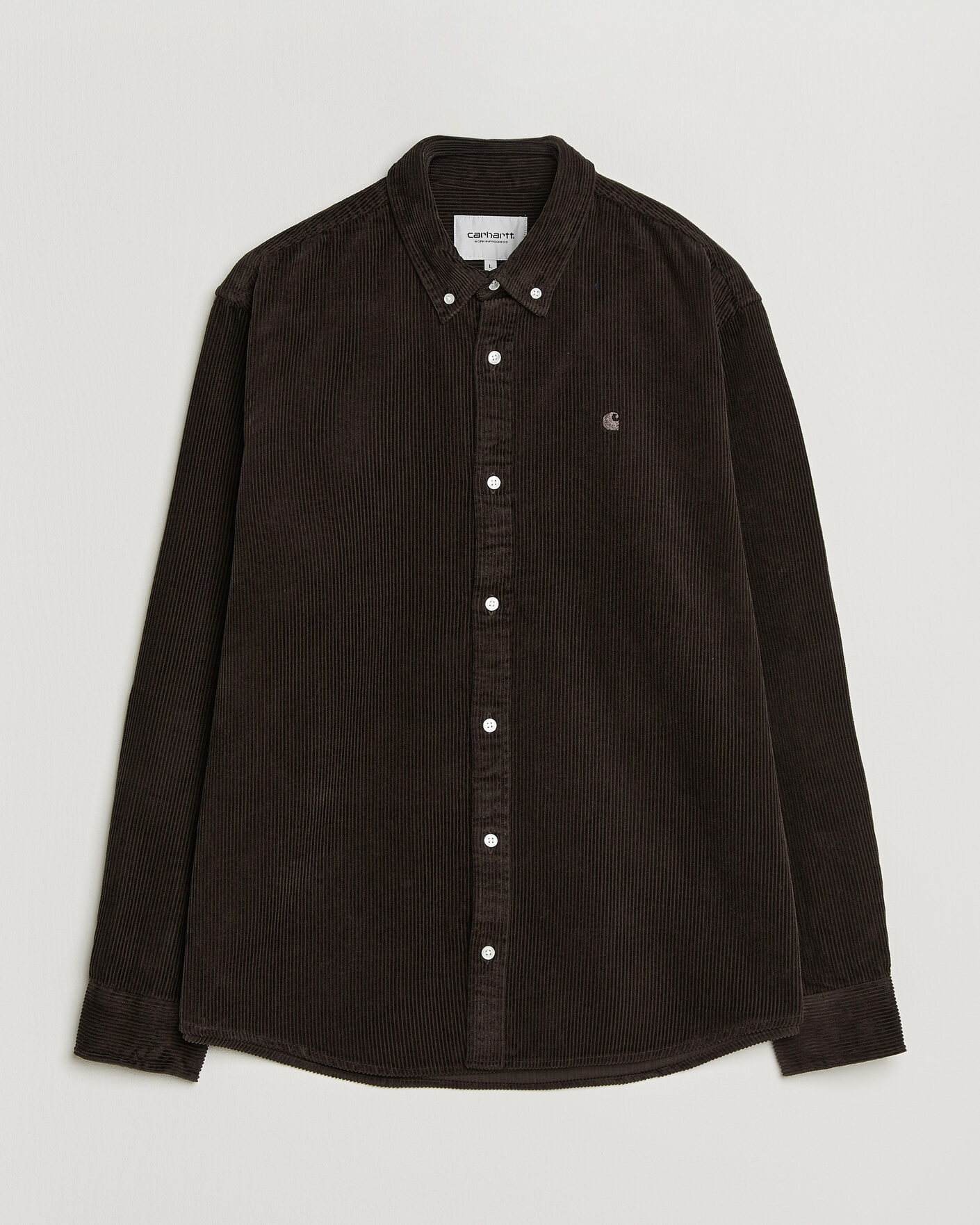 Herre | Skjorter | Carhartt WIP | Madison Cord Shirt Tobacco