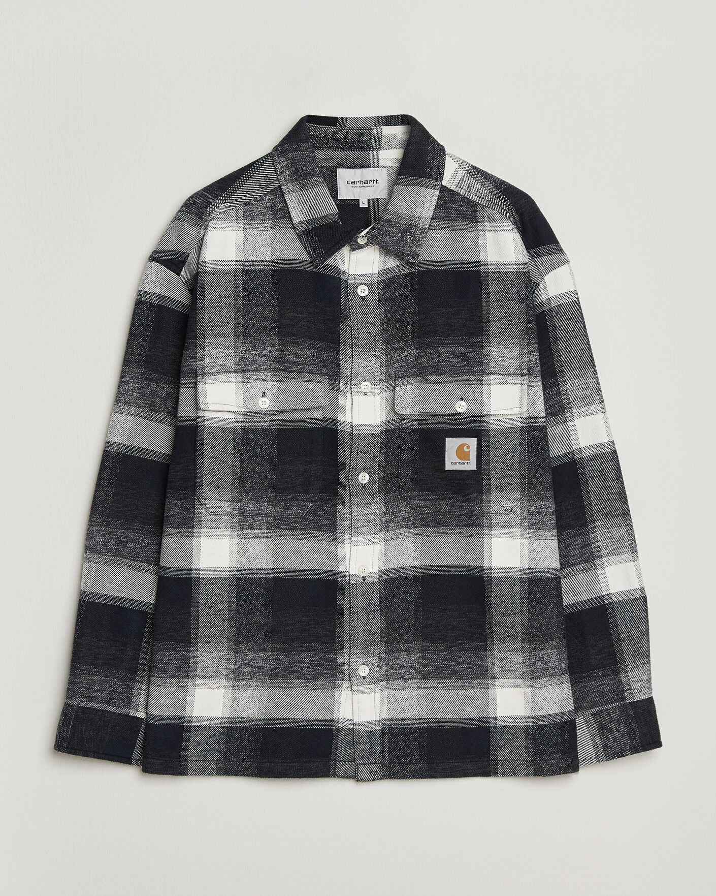Herre | Skjorter | Carhartt WIP | Esterson Checked Shirt Dark Navy