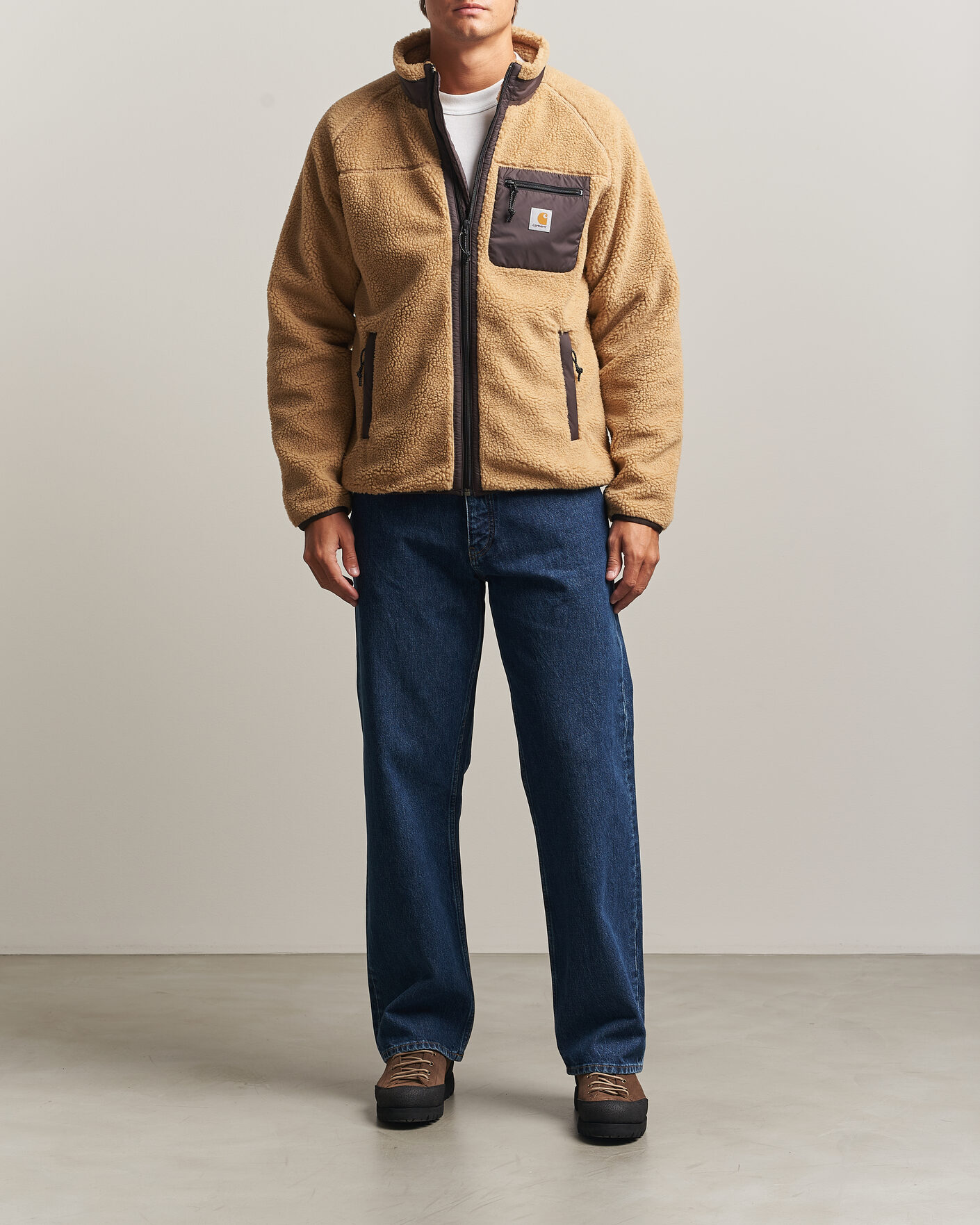 Herre | Gensere | Carhartt WIP | Prentis Pile Liner Whip H Brown