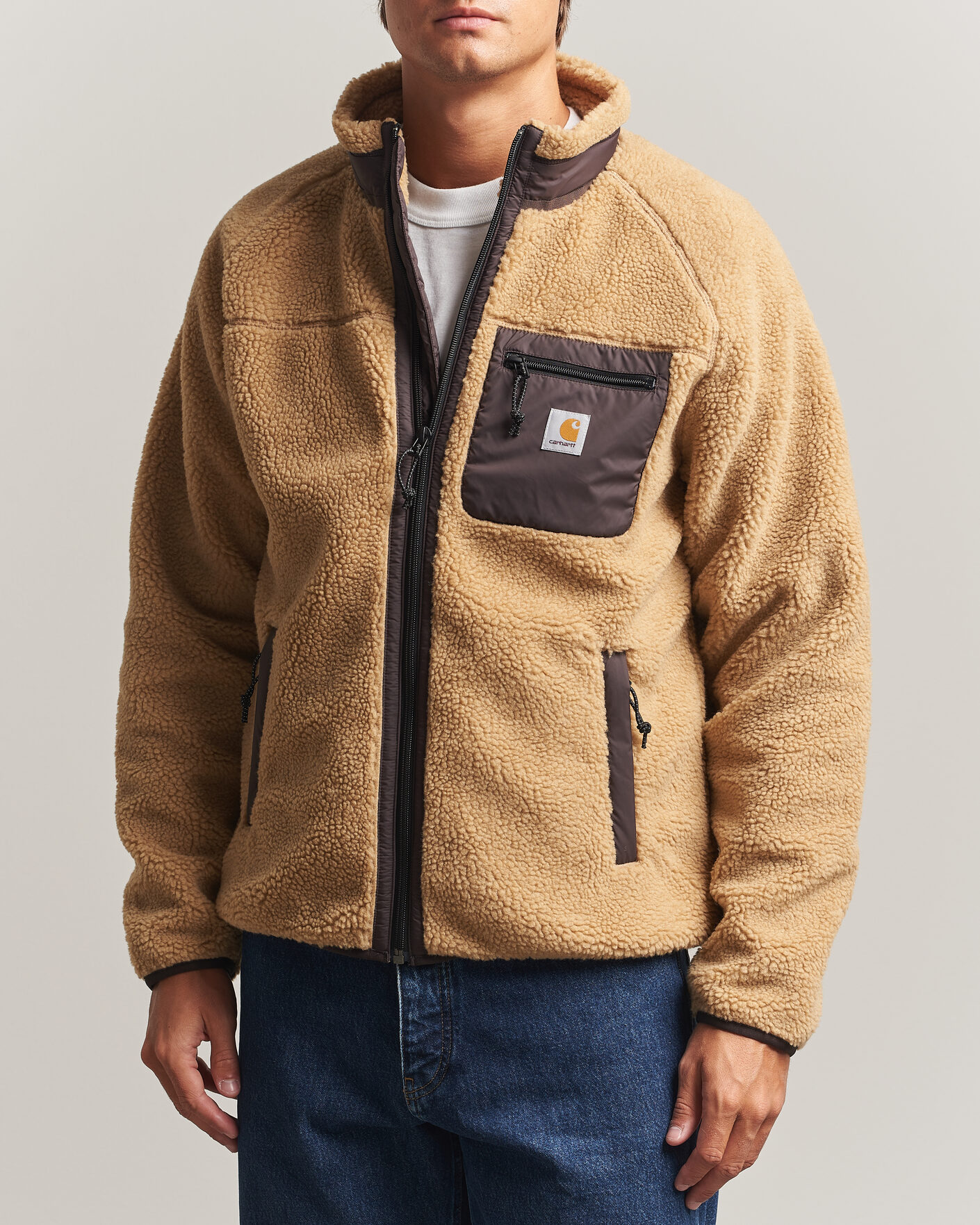 Herre | Gensere | Carhartt WIP | Prentis Pile Liner Whip H Brown