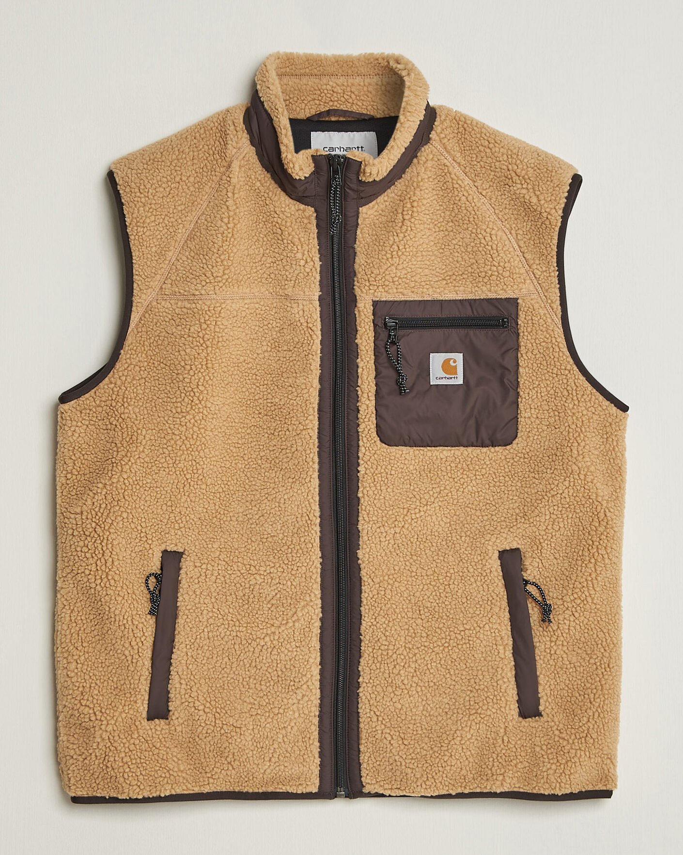 Herre | Vester | Carhartt WIP | Prentis Pile Vest Tobacco