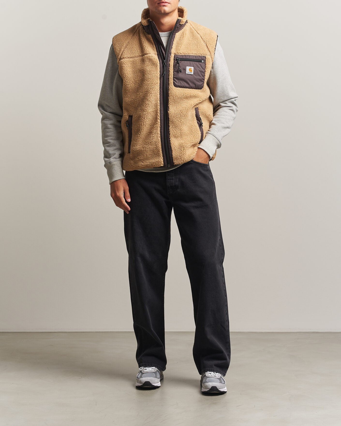 Herre | Vester | Carhartt WIP | Prentis Pile Vest Tobacco