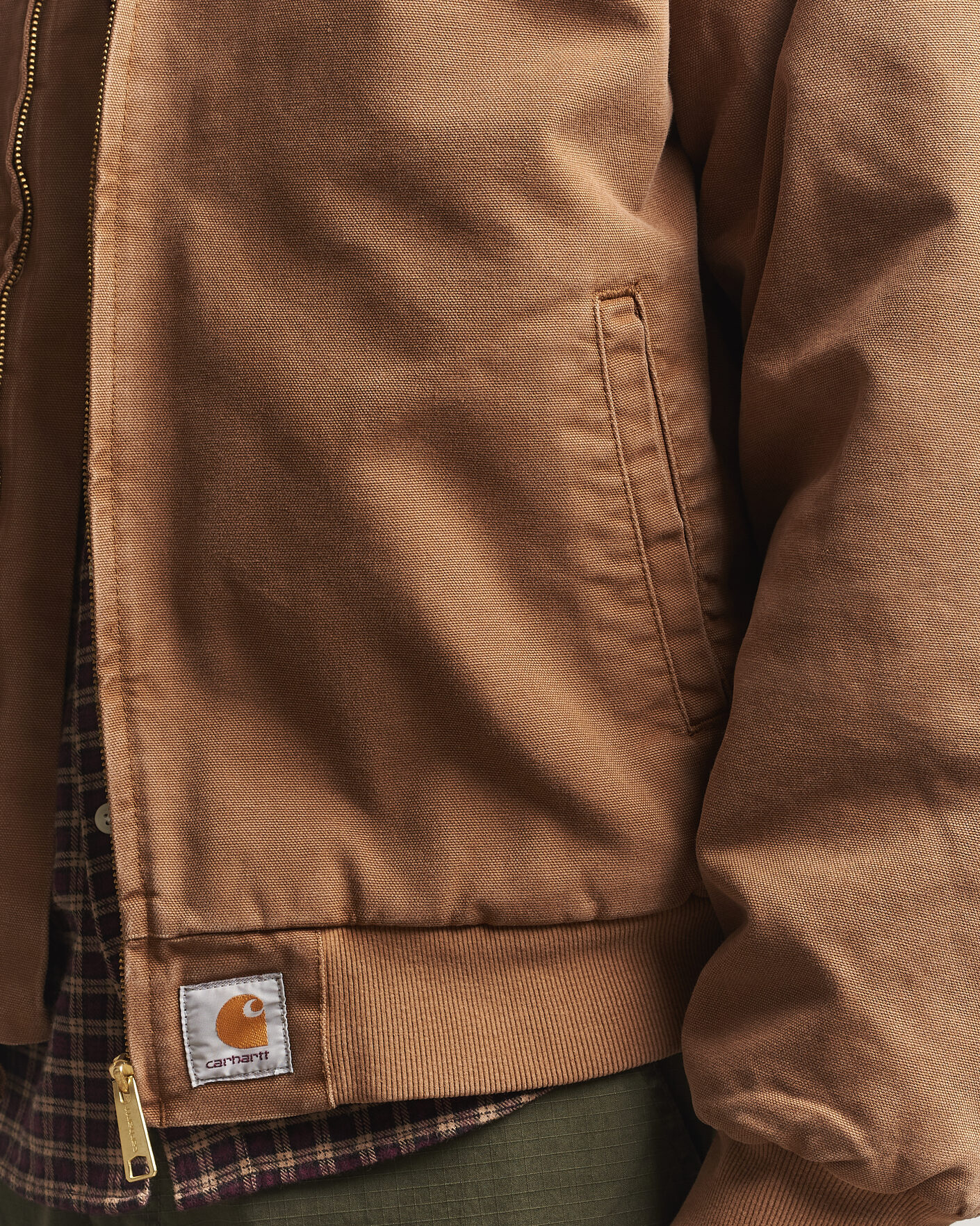 Herre | Jakker | Carhartt WIP | OG Santa Fe Jacket Whip H Brown