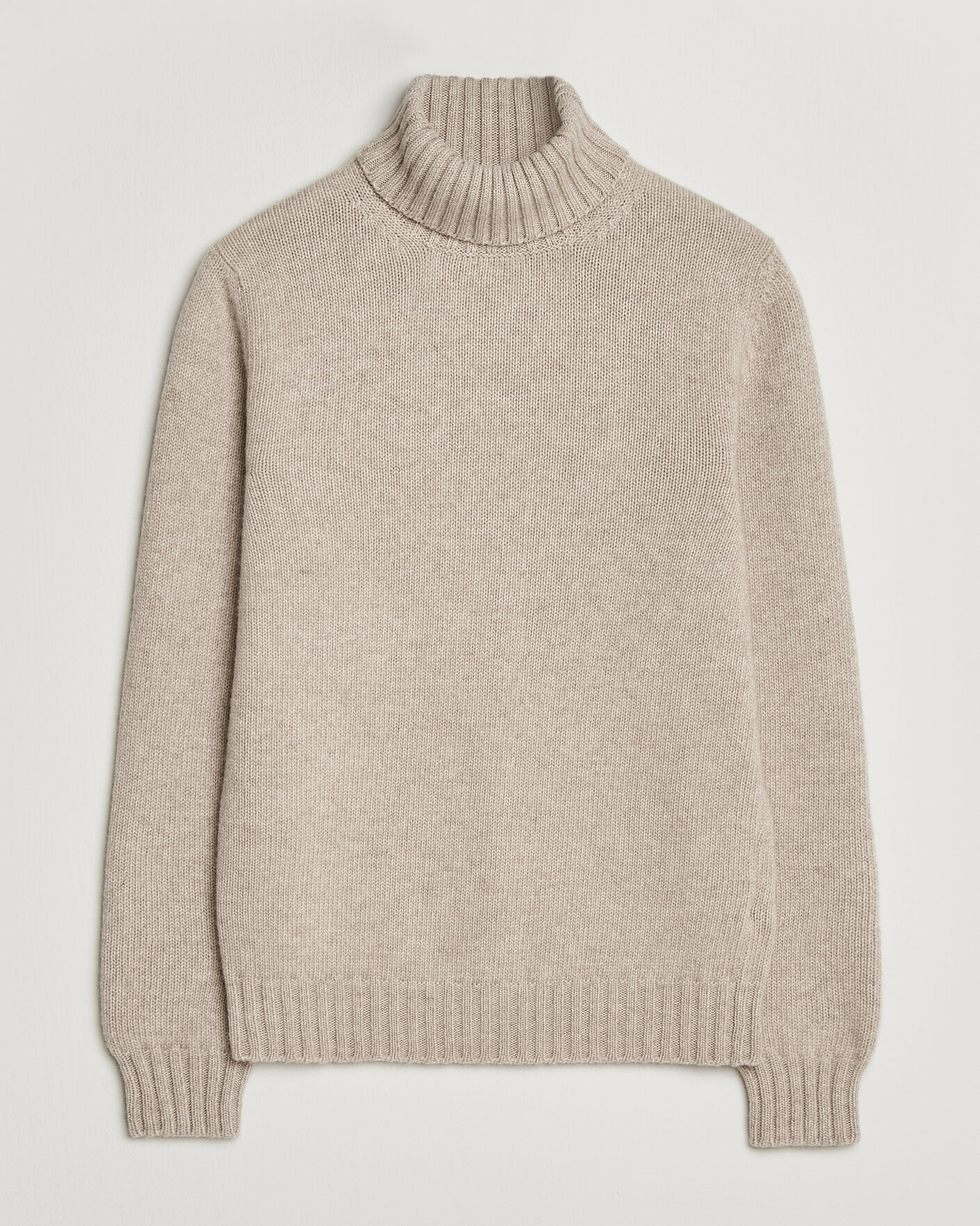 Herre | Gensere | Fedeli | Wool/Cashmere Rollneck Beige