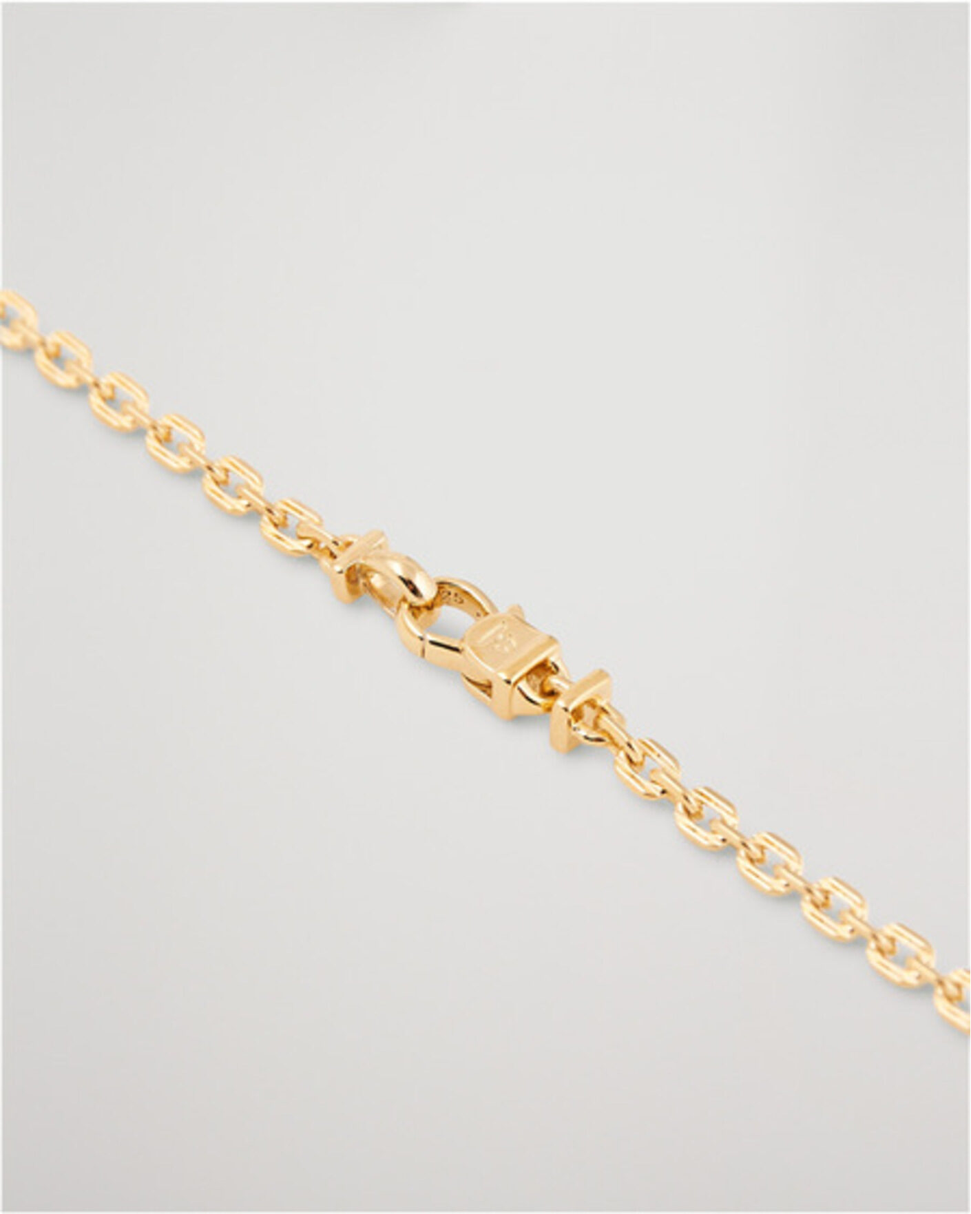 Tom Wood Anker Chain Necklace Gold hos CareOfCarl.no