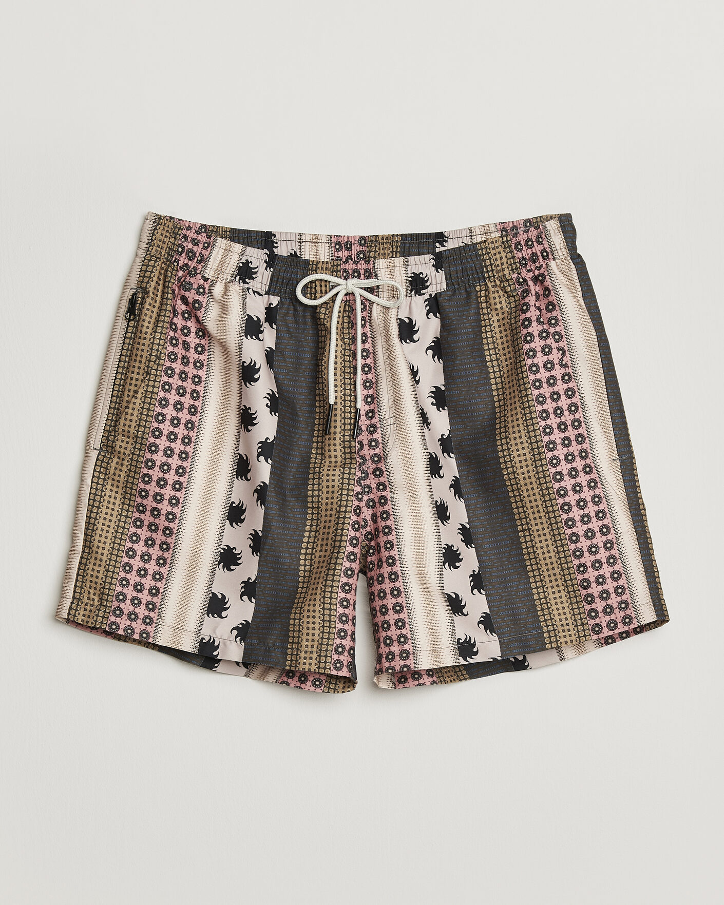 Herre | Badeshorts | OAS | Printed Swimshorts Multi