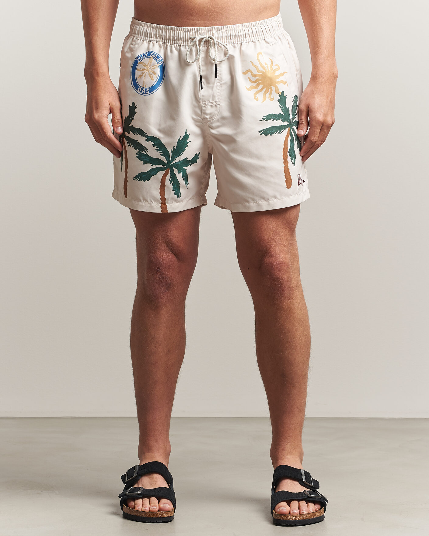 Herre | Badeshorts | OAS | Granada Striped Swimshorts Multi