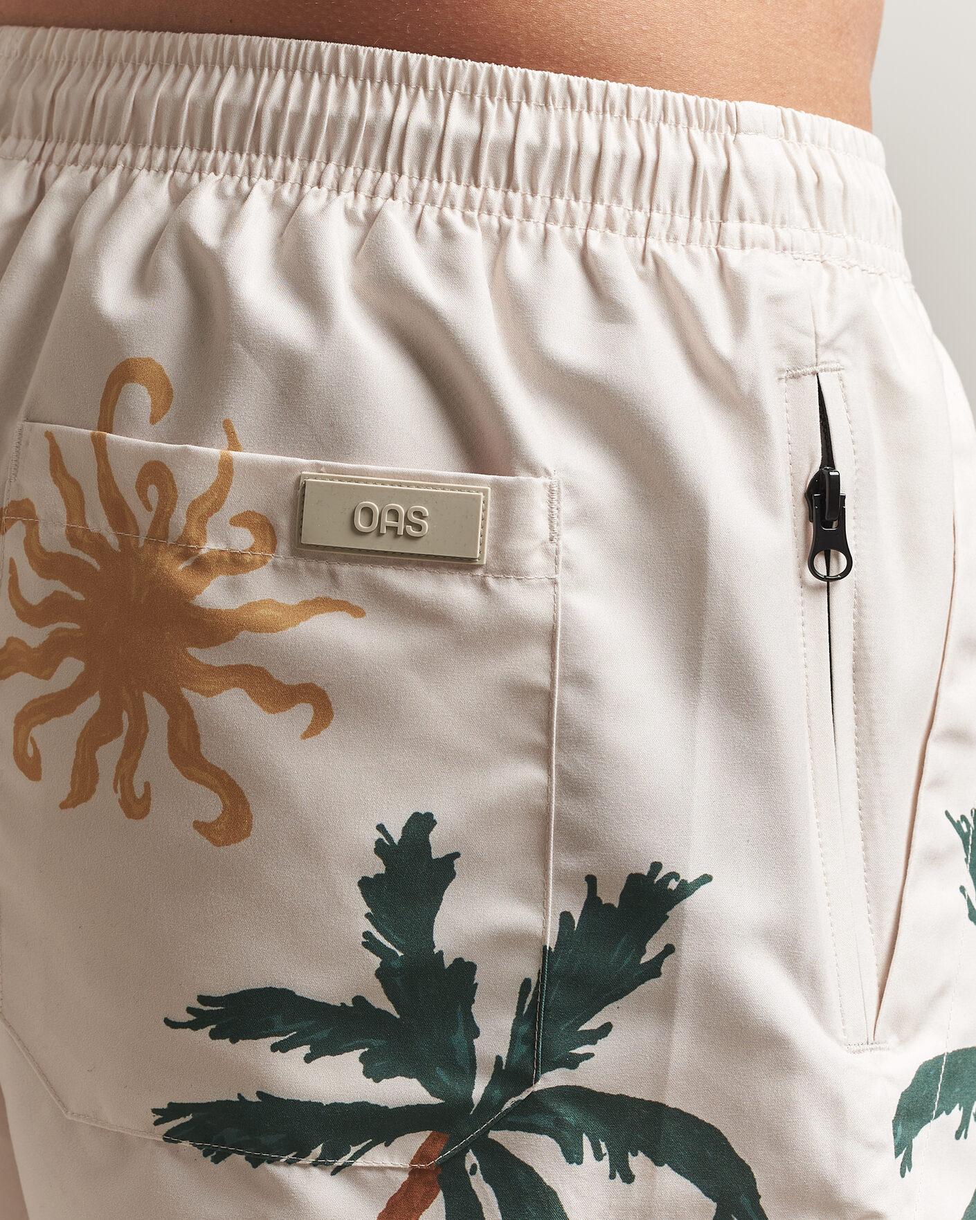 Herre | Badeshorts | OAS | Printed Swimshorts Multi