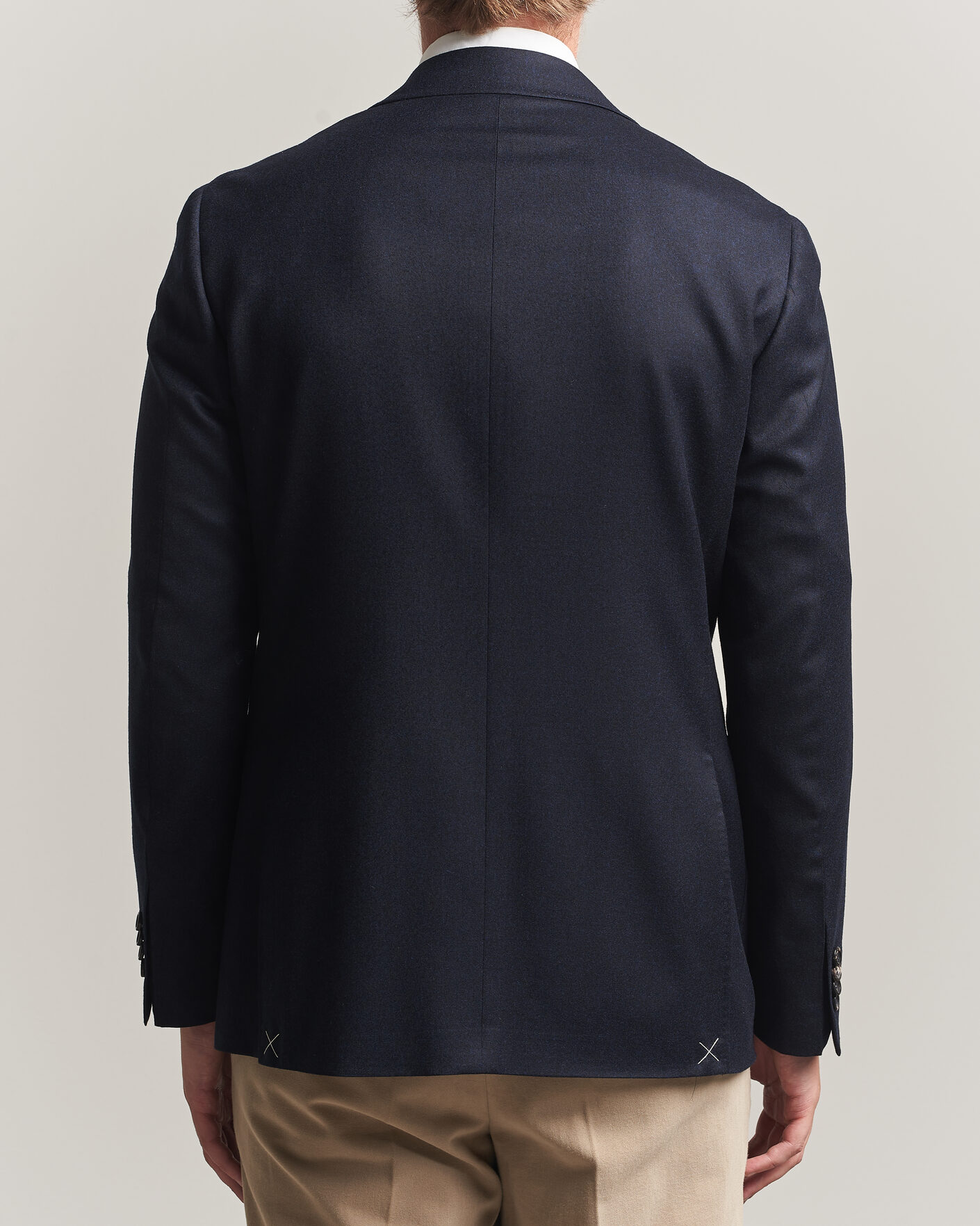 Herre | Dressjakker | Canali | Kei Impeccabile Flannel Blazer Navy