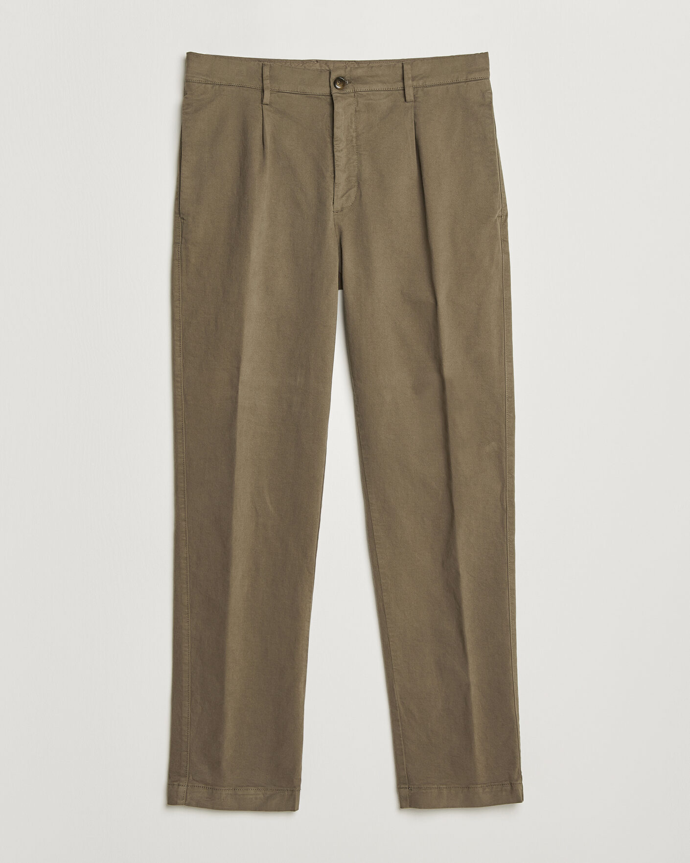 Herre | Bukser | Canali | Cotton/Cashmere Chinos Taupe