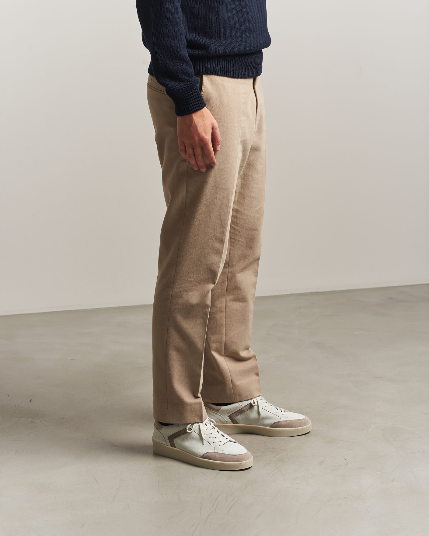 Herre | Sneakers | Canali | Low Top Sneakers Off White