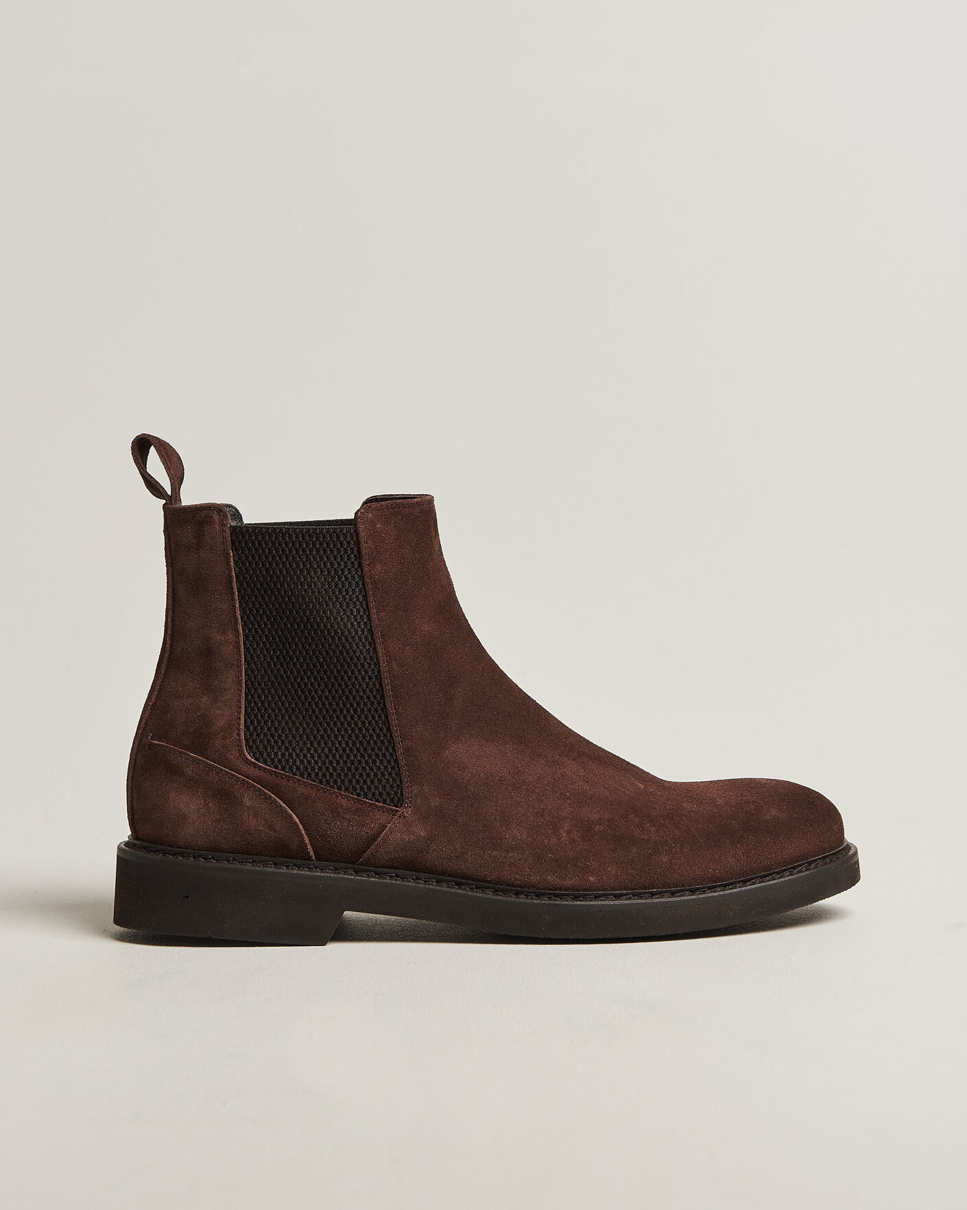 Herre | Støvler | Canali | Chelsea Boots Dark Brown Suede