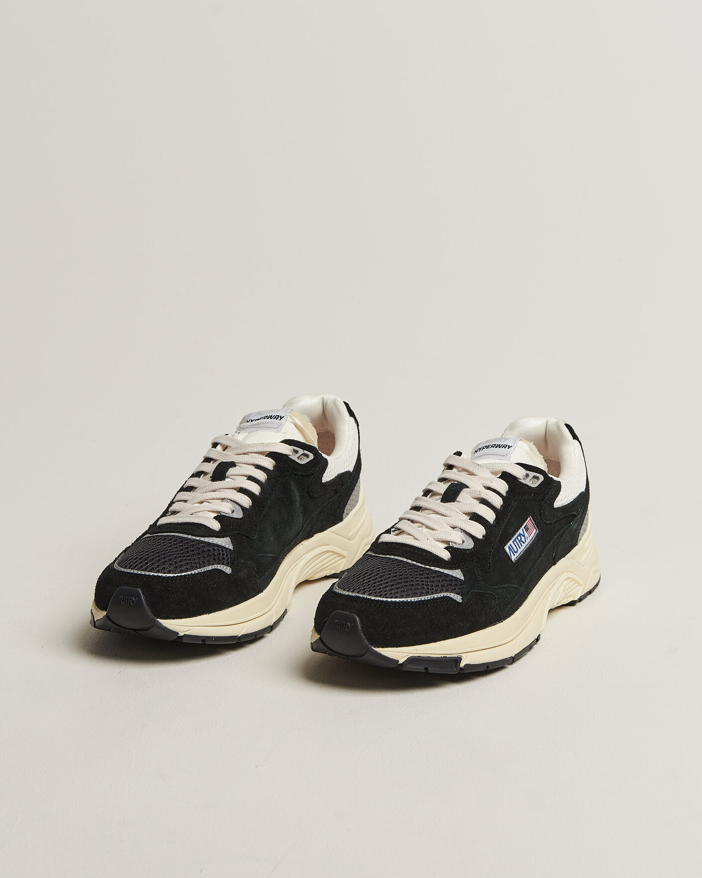 Herre | Sneakers | Autry | Hyperway Low Suede Running Sneaker Navy