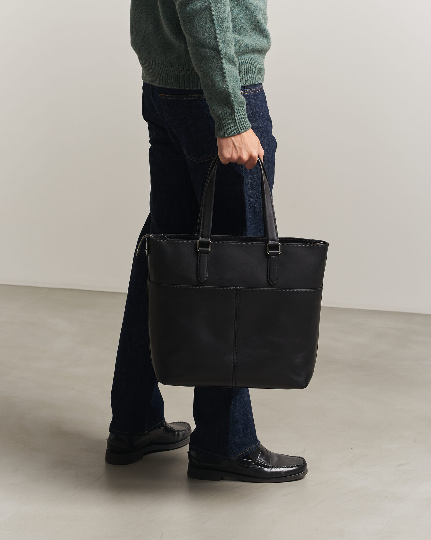 Herre | Vesker | Porter-Yoshida & Co. | Sort Tote Bag Black