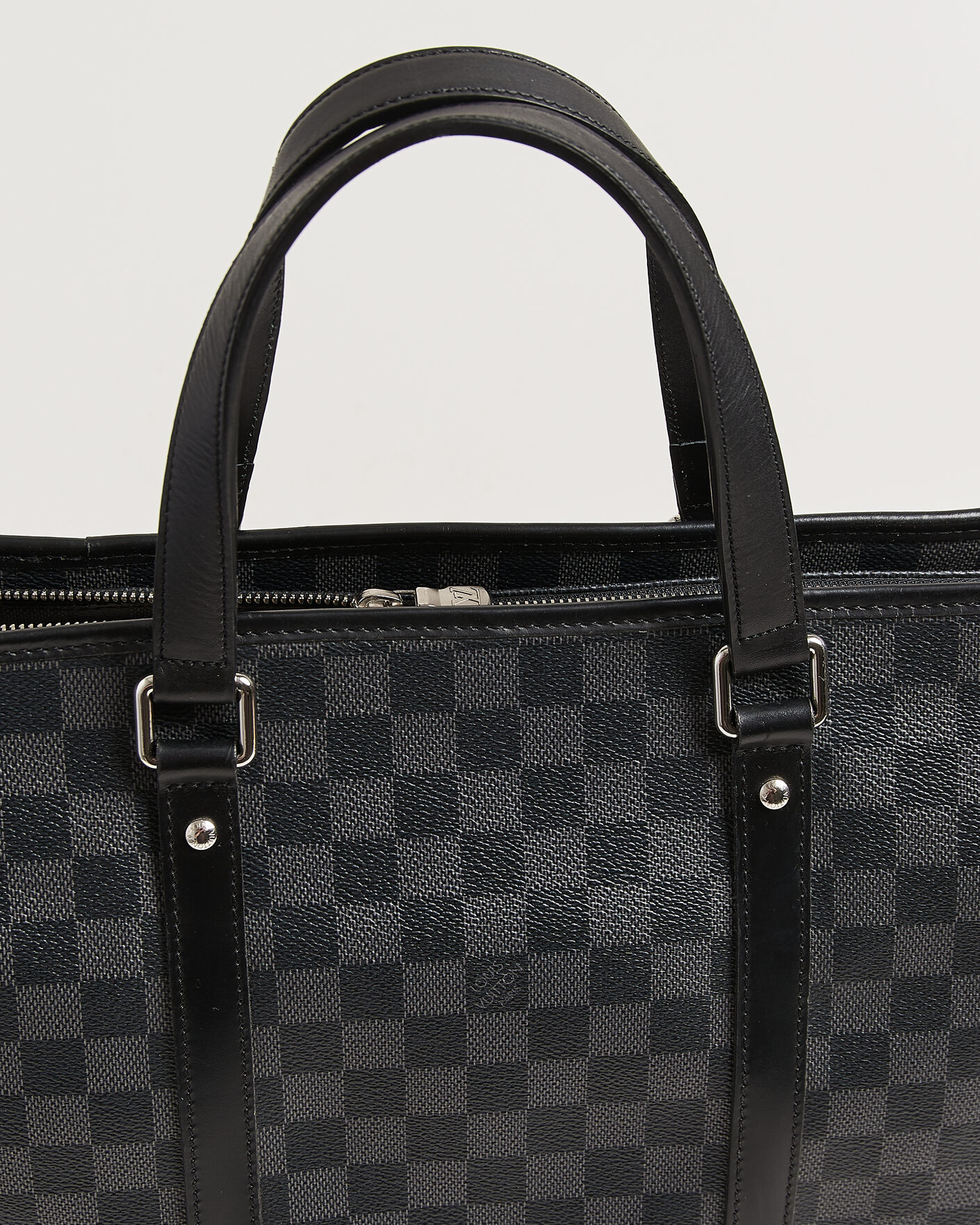 Herre | Pre-Owned & Vintage Bags | Louis Vuitton Pre-Owned | Tadao Tote Bag Damier Graphite