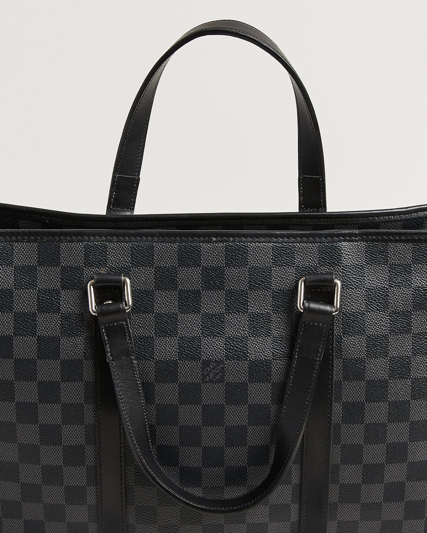 Herre | Pre-Owned & Vintage Bags | Louis Vuitton Pre-Owned | Tadao Tote Bag Damier Graphite