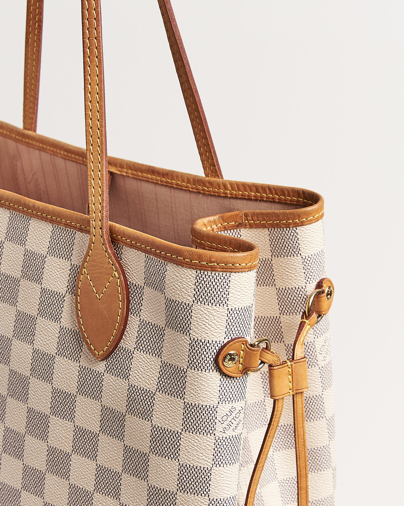 Herre | Pre-Owned & Vintage Bags | Louis Vuitton Pre-Owned | Neverfull MM Damier Azur