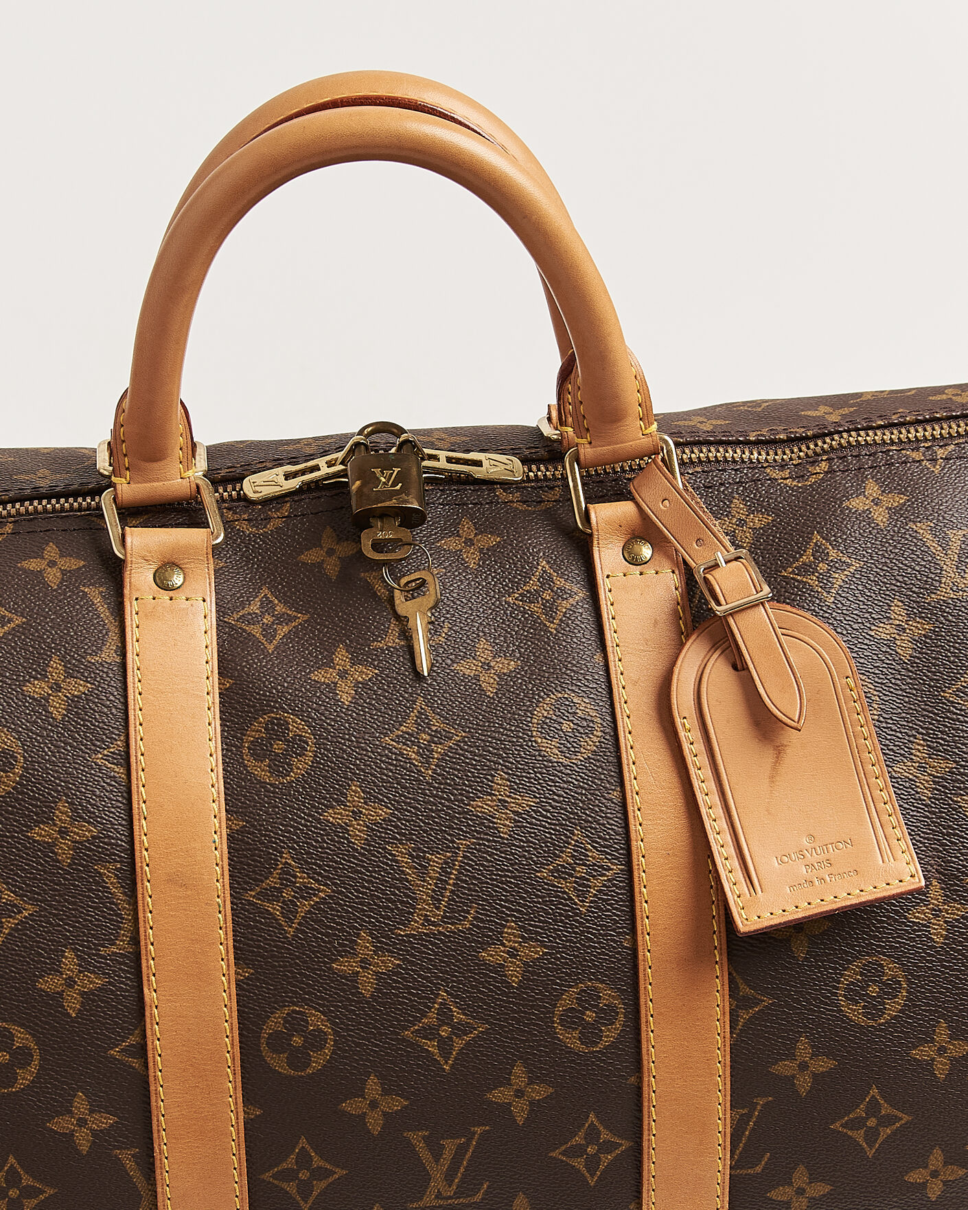 Herre | Pre-Owned & Vintage Bags | Louis Vuitton Pre-Owned | Keepall 55 Bandouliére Monogram