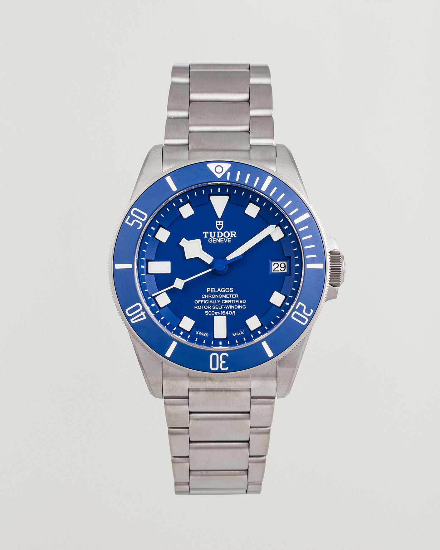 Herre | Pre-Owned & Vintage Watches | Tudor Pre-Owned | Pelagos Blue Titan