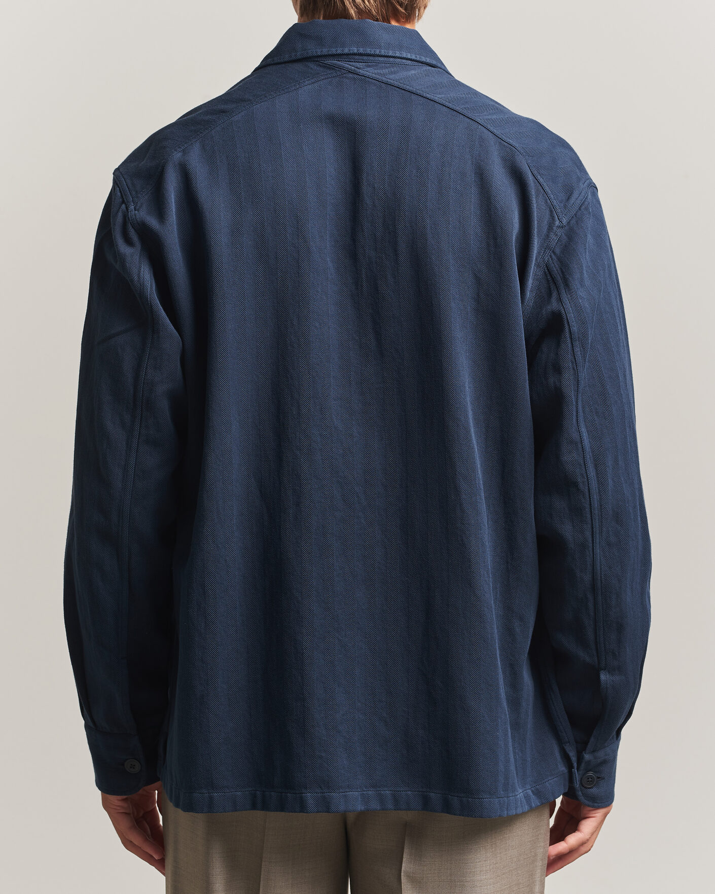Herre | Skjorter | Ralph Lauren Purple Label | Long Sleeve Shirt Racing Navy