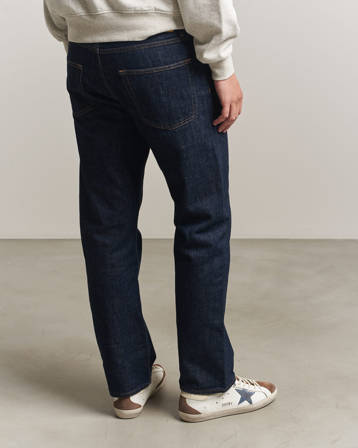 Herre | Sneakers | Golden Goose | Super-Star Sneakers White/Denim