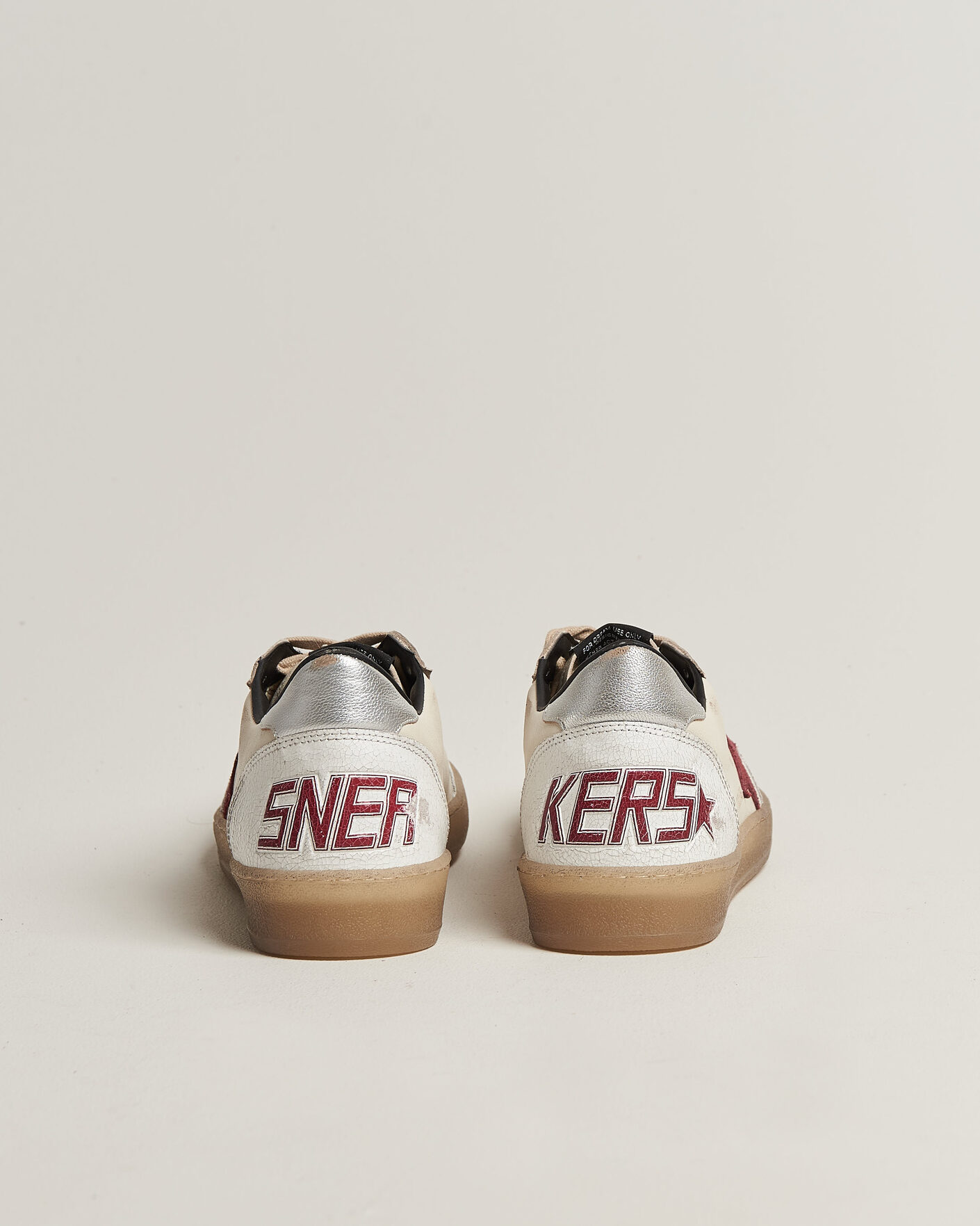 Herre | Sneakers | Golden Goose | Ball Star Sneakers White/Red