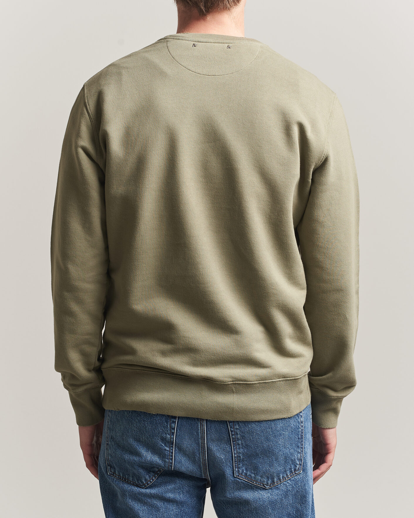 Herre | Gensere | Golden Goose | Garment Dyed Sweatshirt Vintage Kalamata