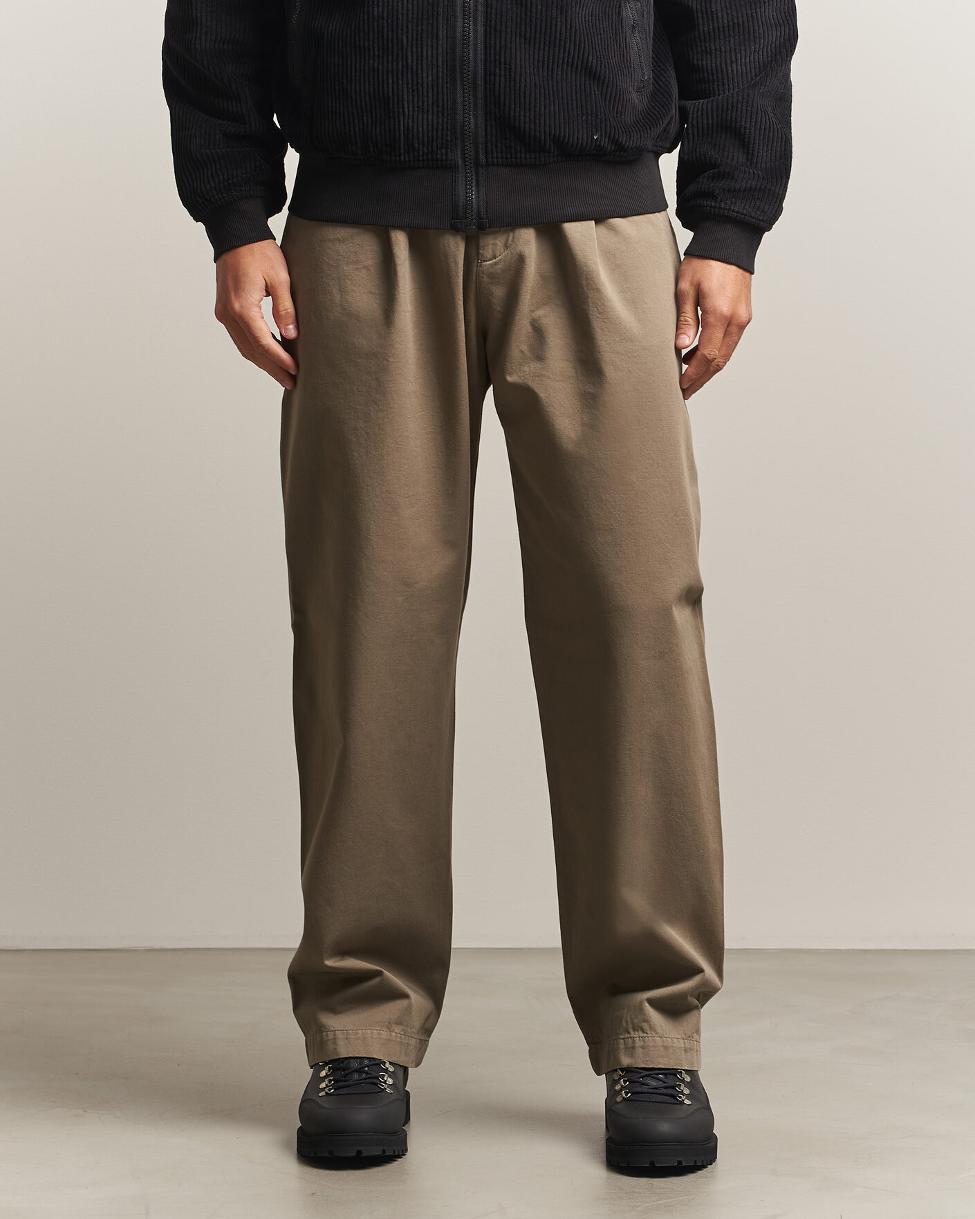 Herre | Bukser | C.P. Company | Cotton Gabardine Pants Grey