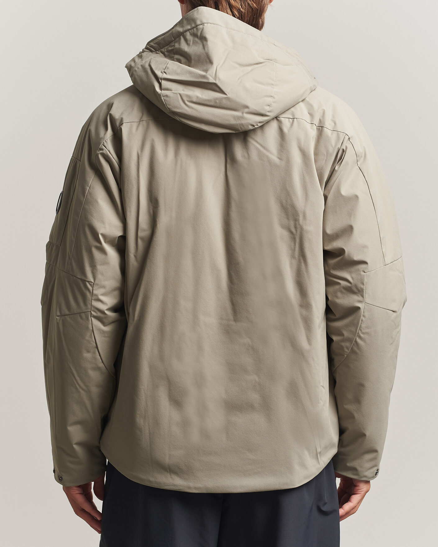 Herre | Jakker | C.P. Company | Pro-Tek Lightweight Padded Hood Jacket Light Grey