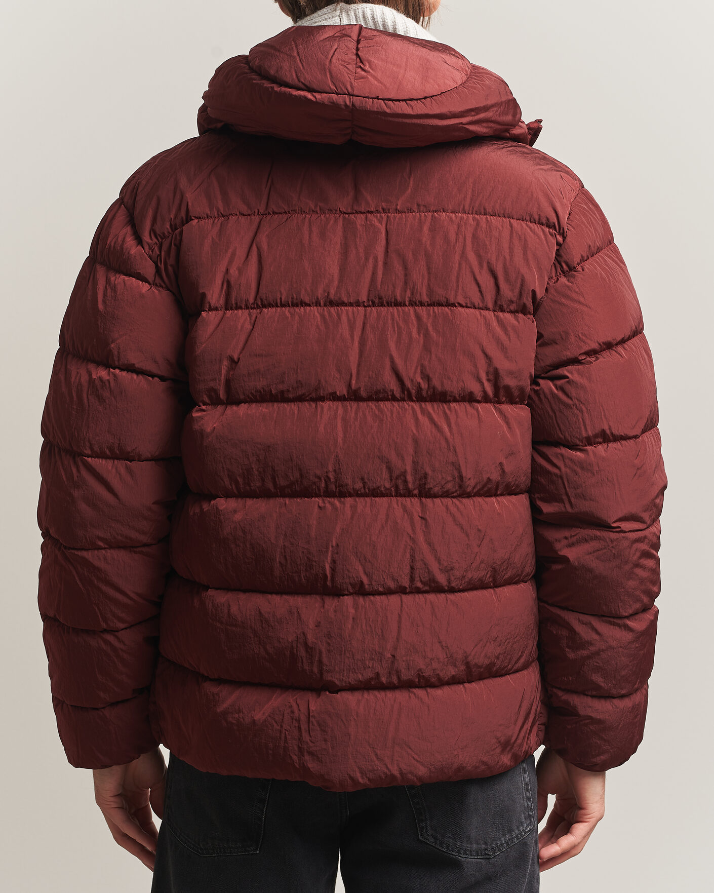 Herre | Jakker | C.P. Company | Chrome-R Goggle Down Jacket Burgundy