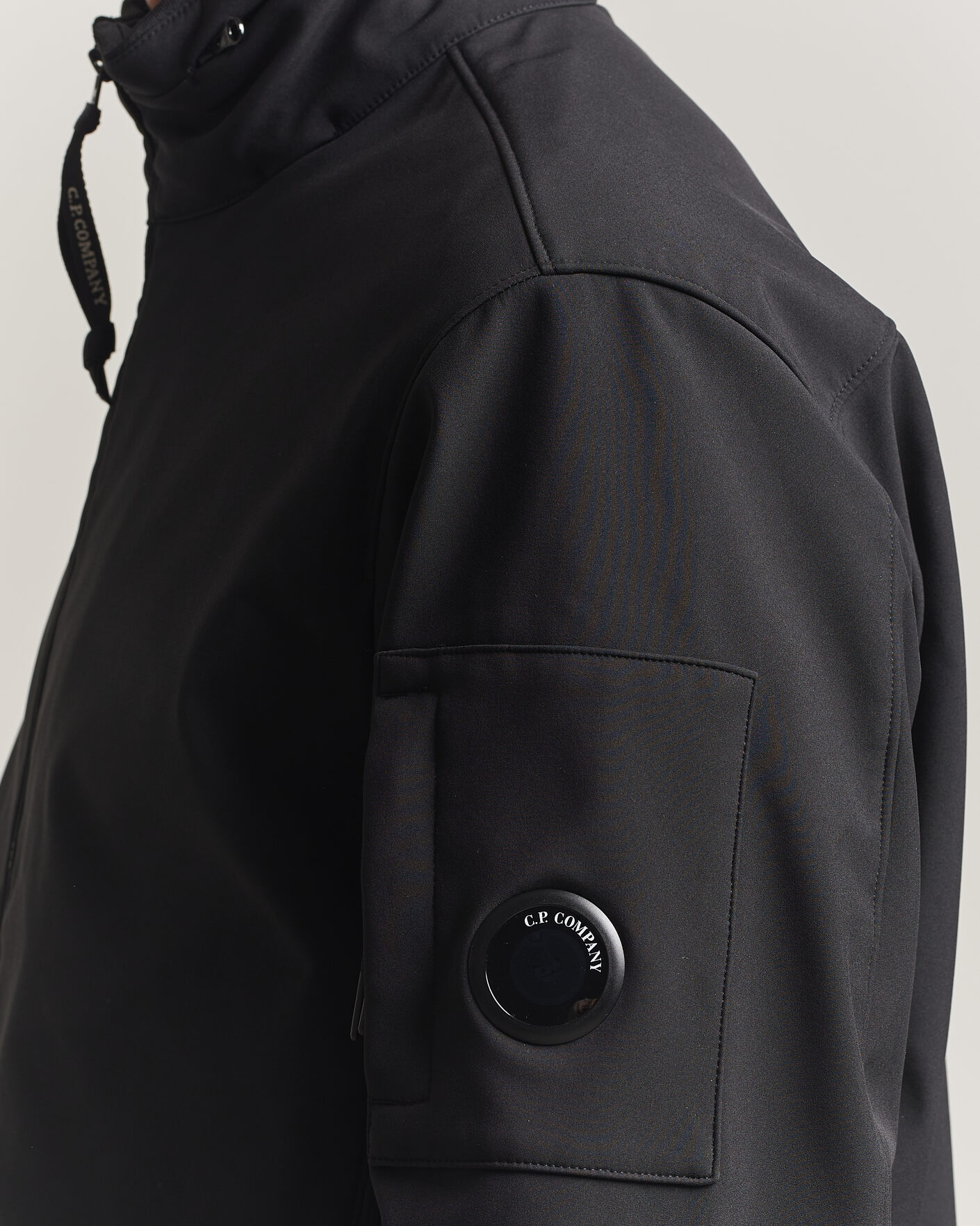 Herre | Jakker | C.P. Company | CP Shell Medium Bomber Jacket Black