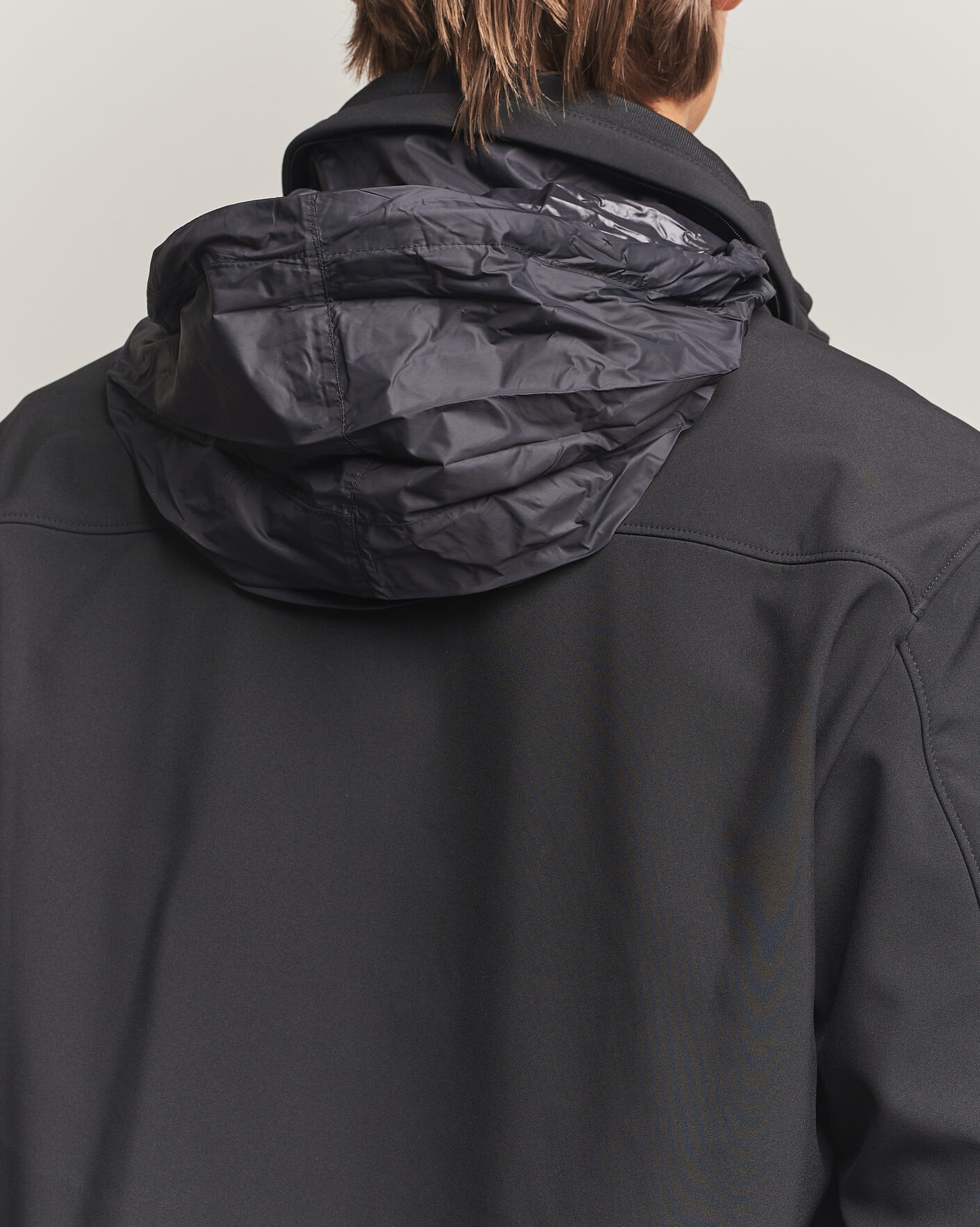 Herre | Jakker | C.P. Company | CP Shell Medium Bomber Jacket Black
