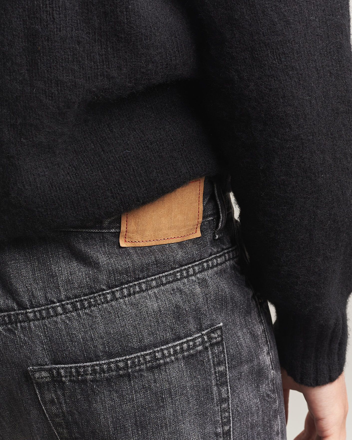 Herre | Bukser | Jeanerica | VM009 Vega Jeans Black Righe