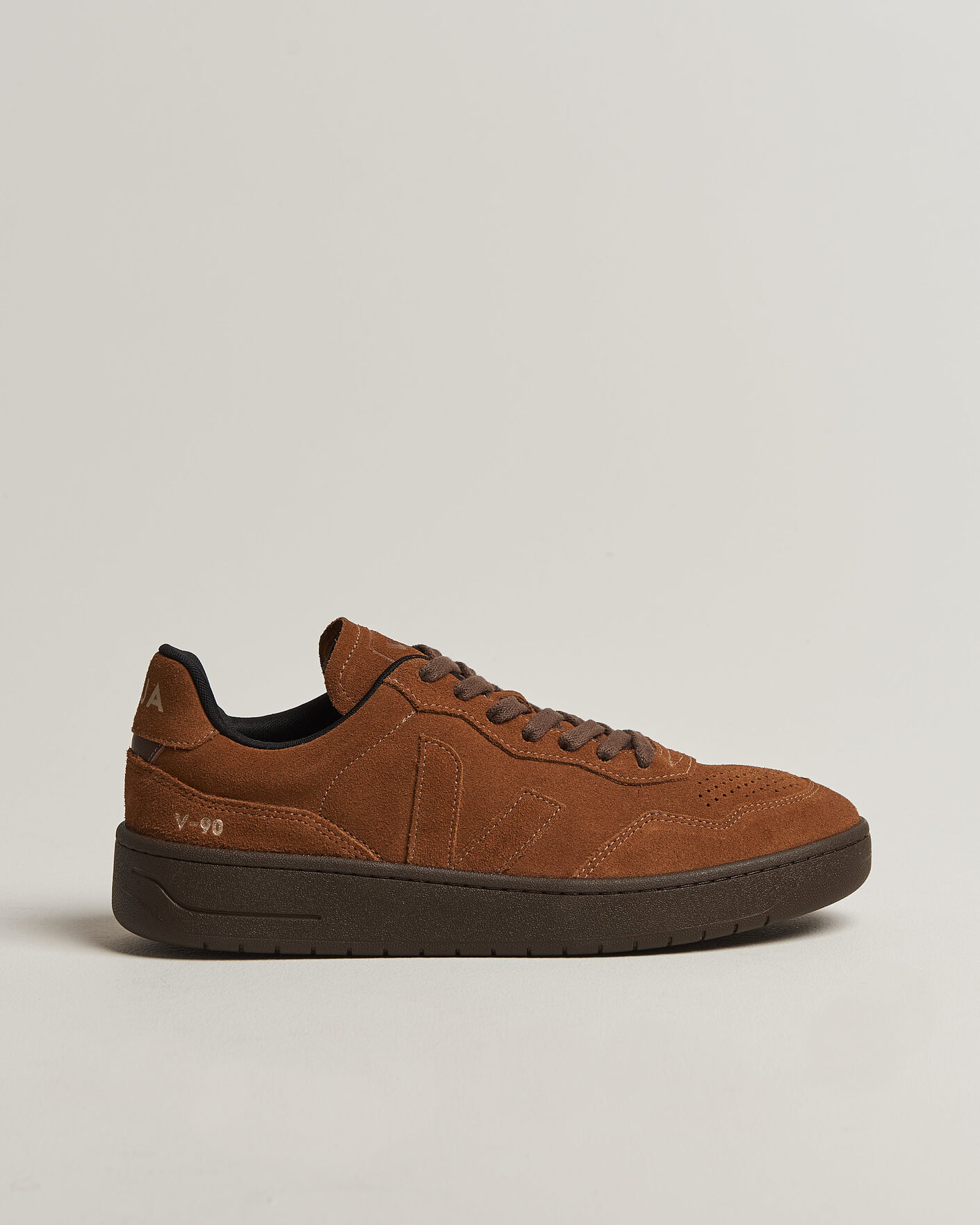 Herre | Sneakers | Veja | V-90 Suede Sneaker Full Cognac/Eagle
