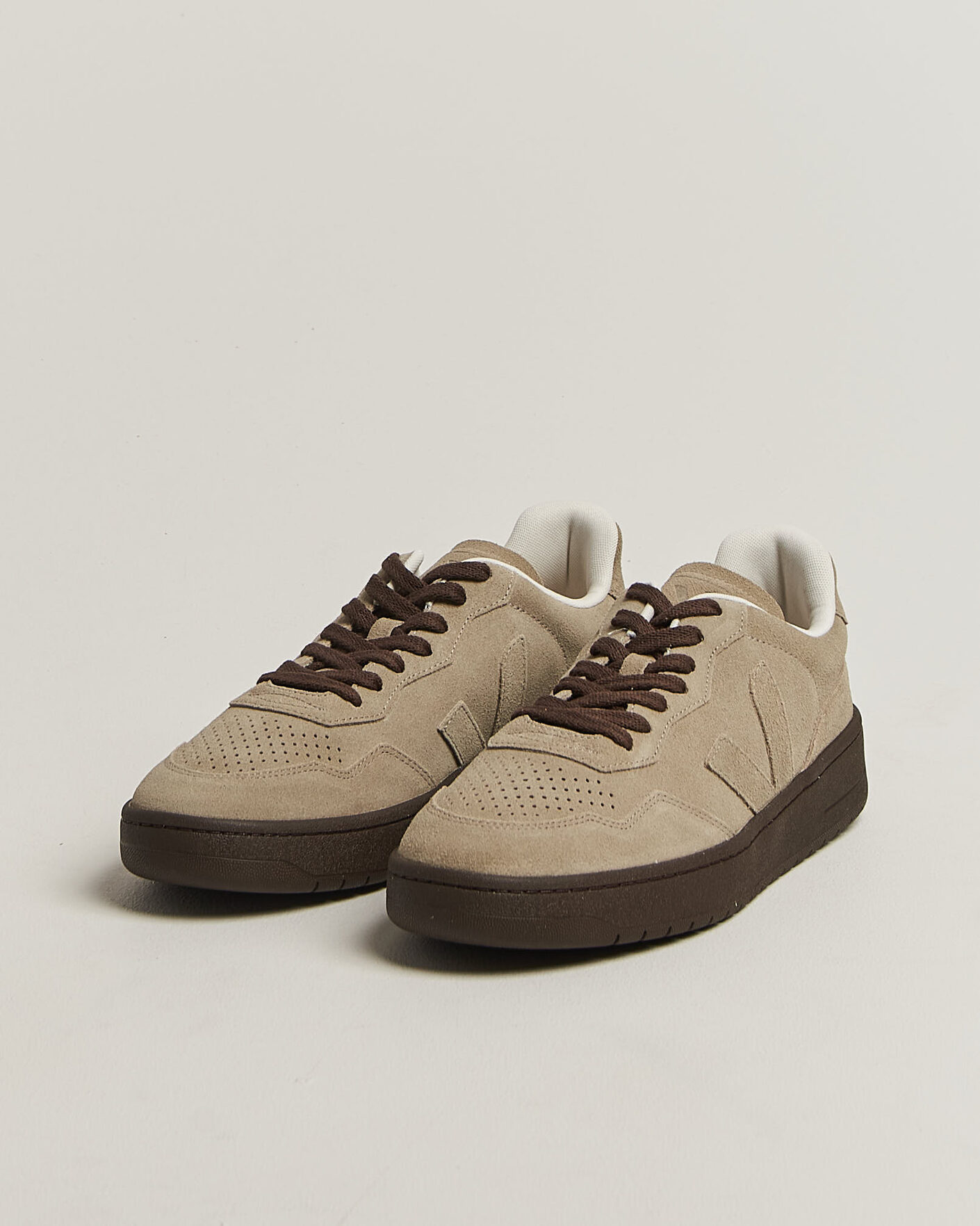 Herre | Sneakers | Veja | V-90 Suede Sneaker Taupe/Eagle