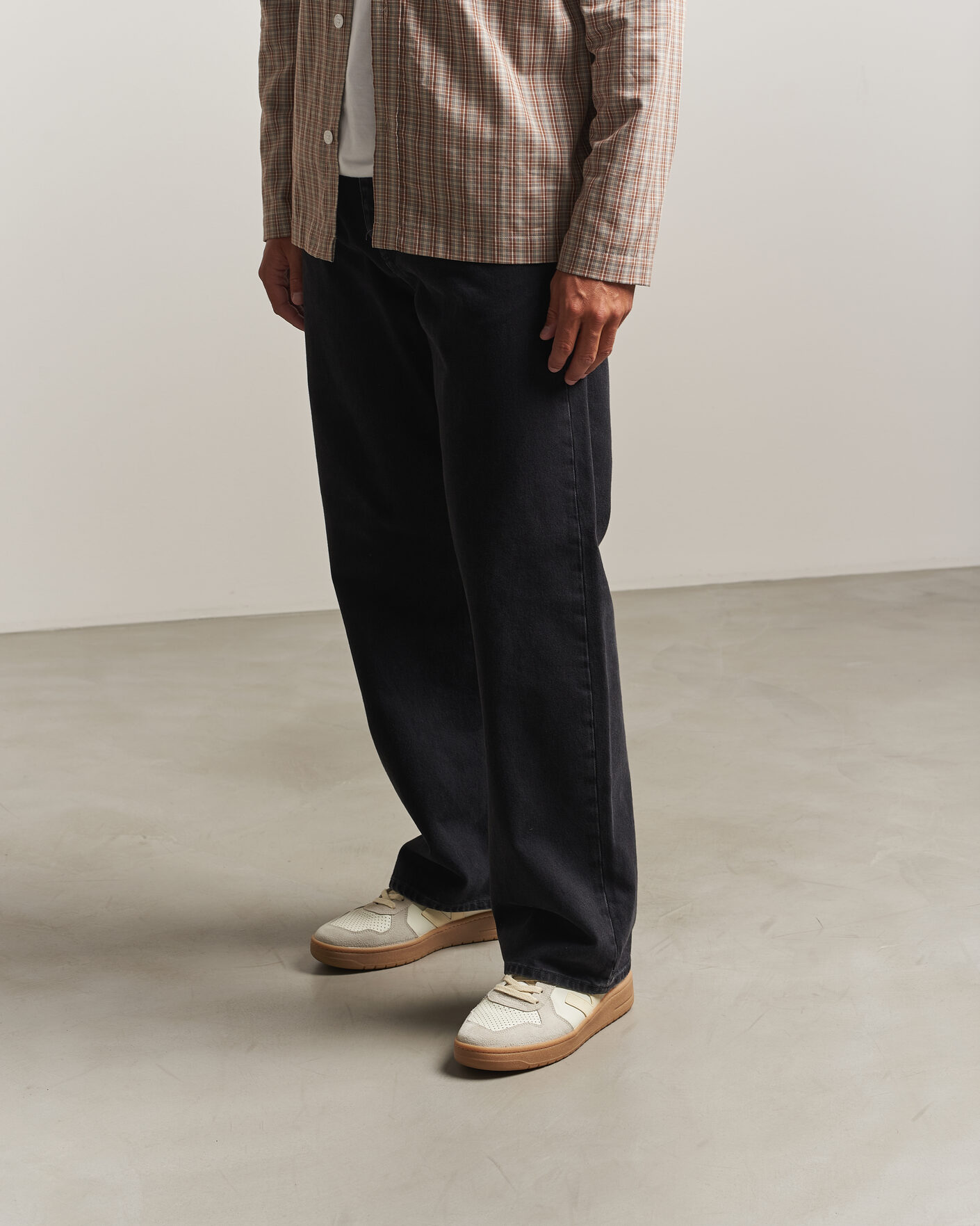 Herre | Sneakers | Veja | V-82 Sneaker Pure Calcaire/Cognac