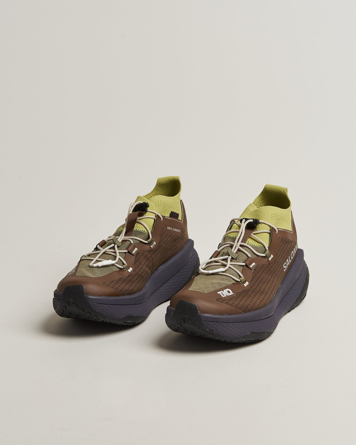 Herre | Trail Sneakers | Pas Normal Studios | X Salomon Gravel Shoes Dark Earth