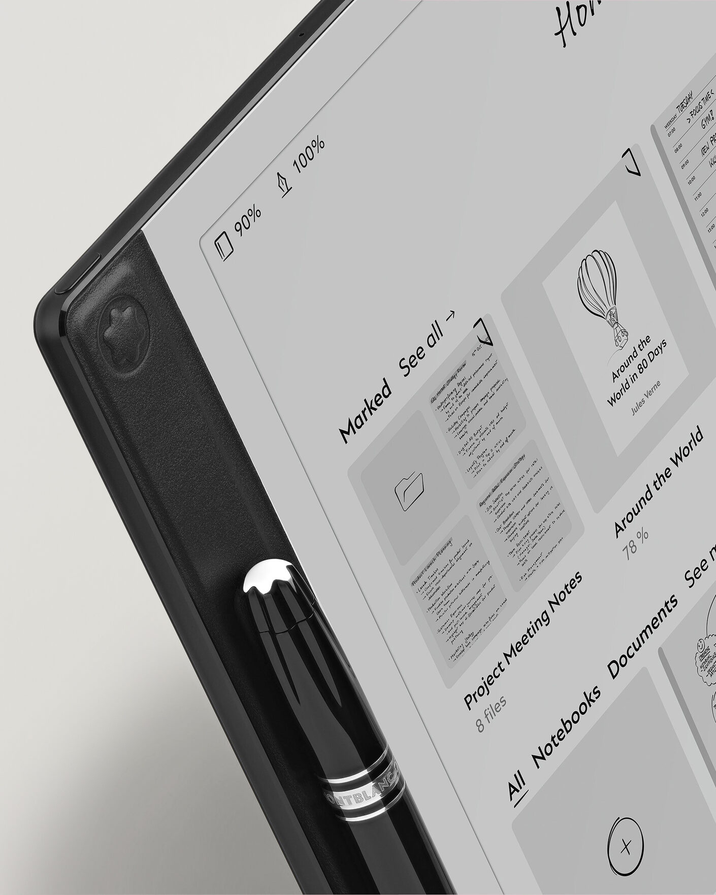 Herre | Notatbøker | Montblanc | Digital Paper Mystery Black