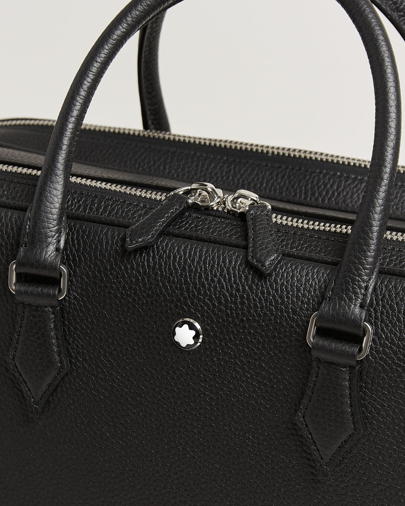 Herre | Vesker | Montblanc | Large Briefcase Grain Leather Black