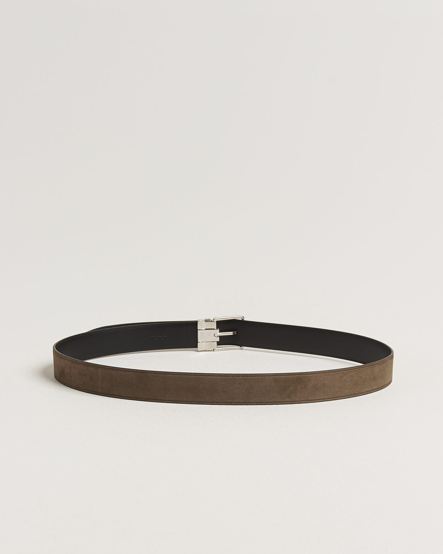 Herre | Belter | Montblanc | 35mm Reversible Suede Belt Brown/Black